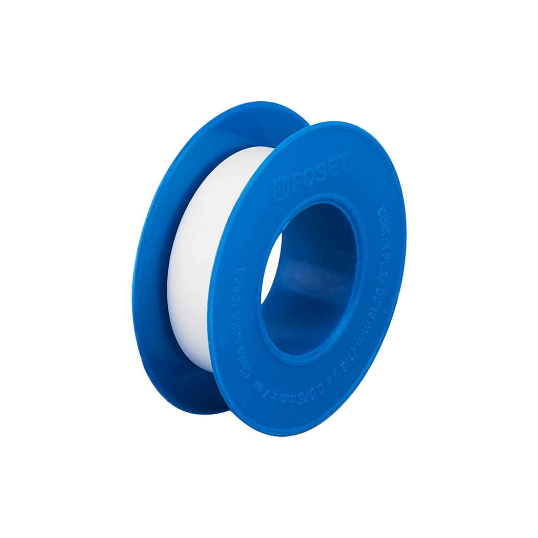 Cinta sella roscas 1/2" x 7m, uso general, FOSET