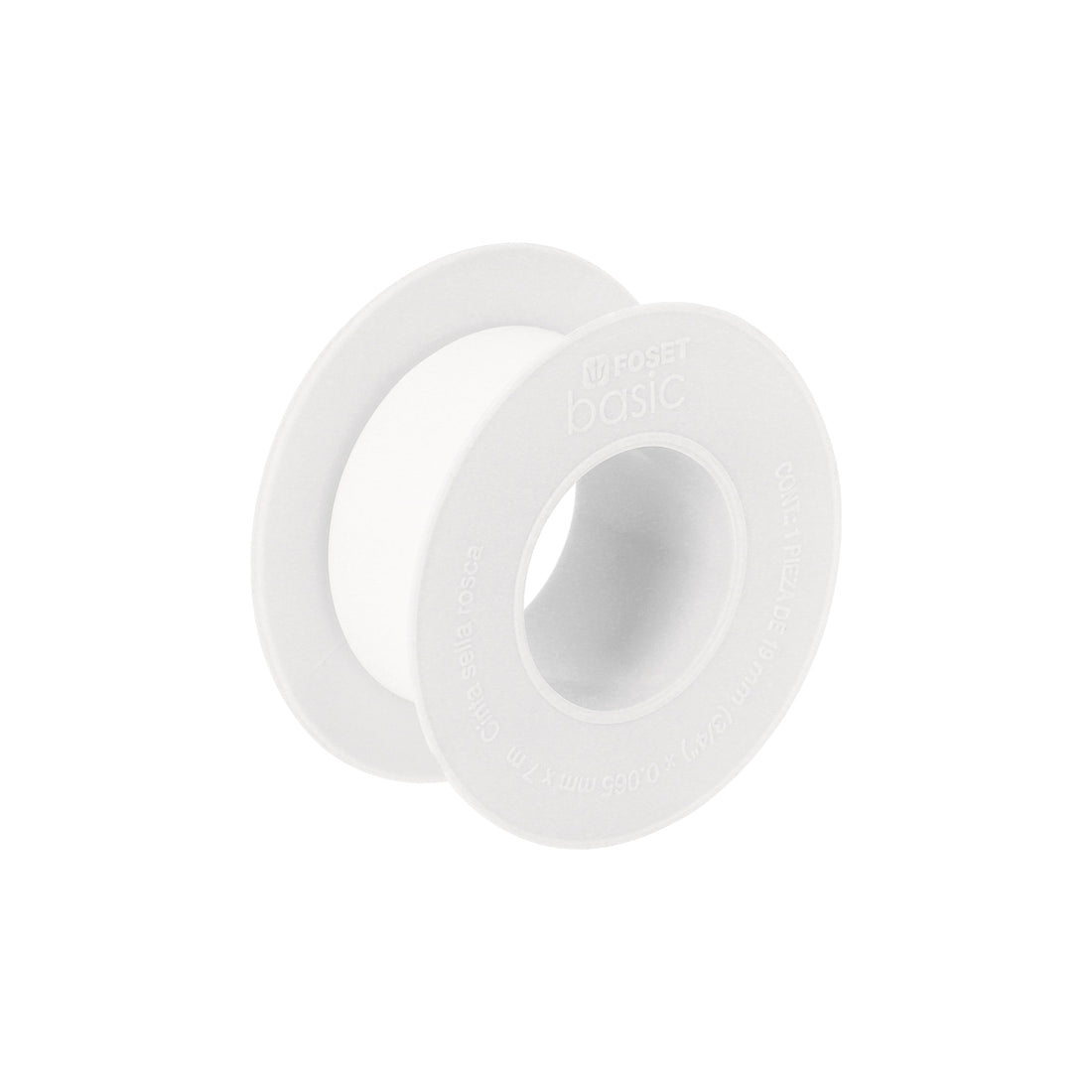 Cinta sella roscas 3/4" x 7m, uso general, FOSET BASIC
