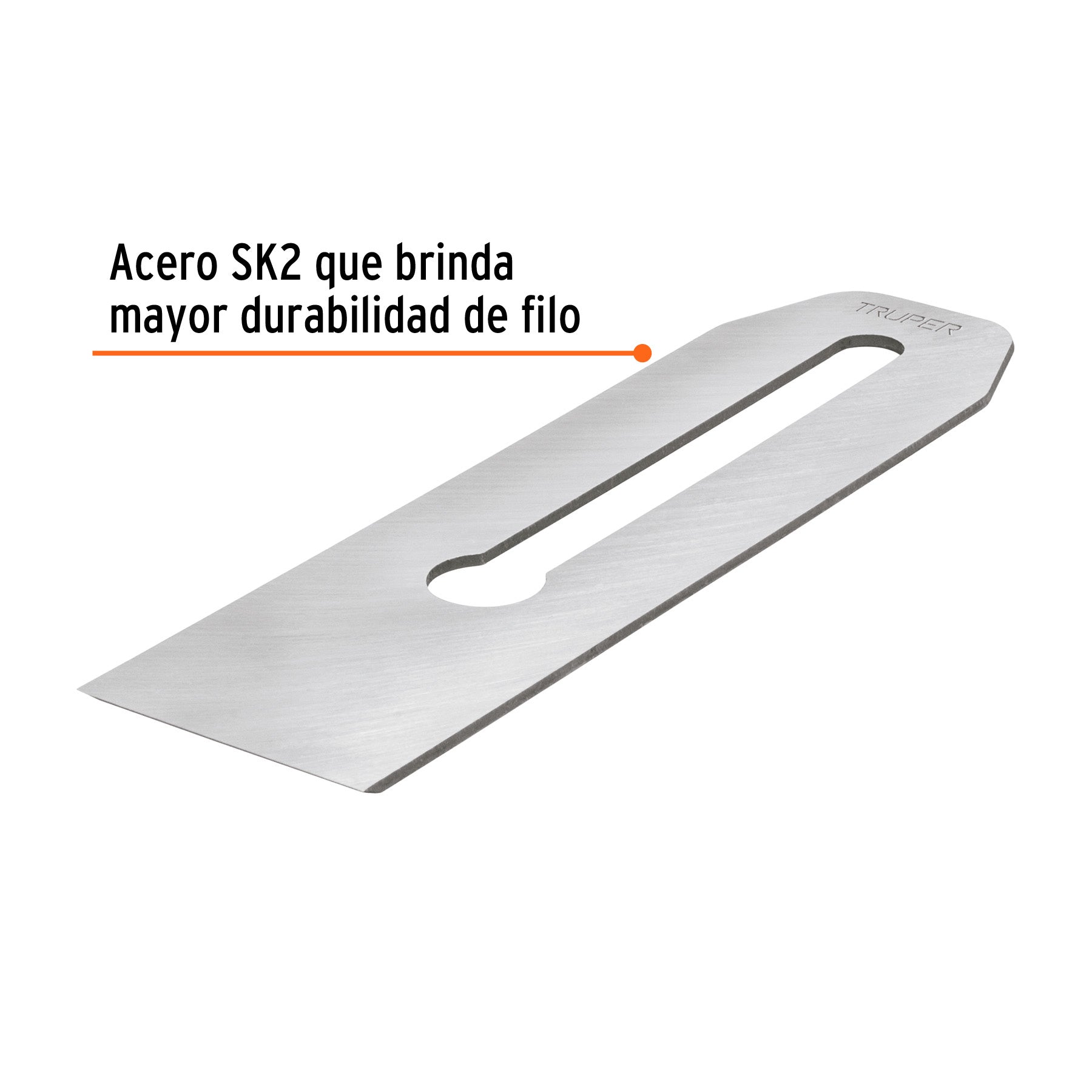 Cuchilla para cepillo de carpintero 4 y 5, TRUPER