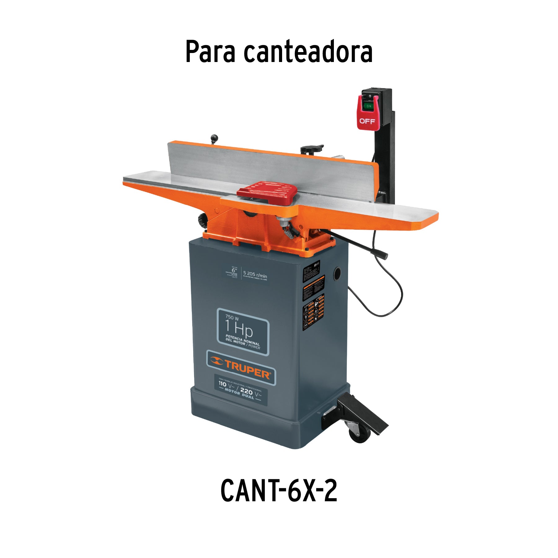 Cuchillas para CANT-6X-2, 3 piezas en caja, TRUPER