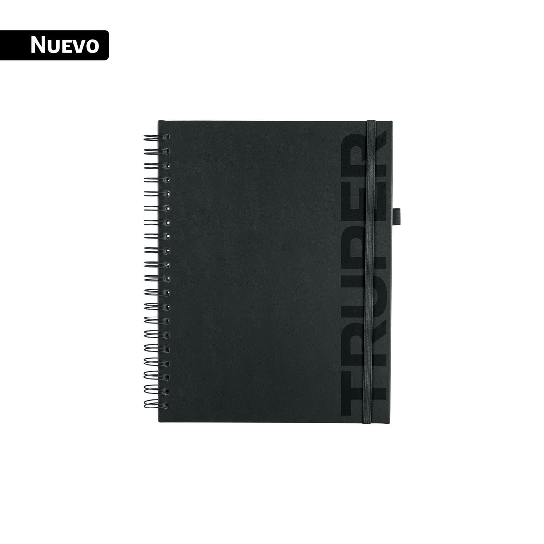 Cuaderno profesional A4 pasta dura espiral 100 hojas, TRUPER