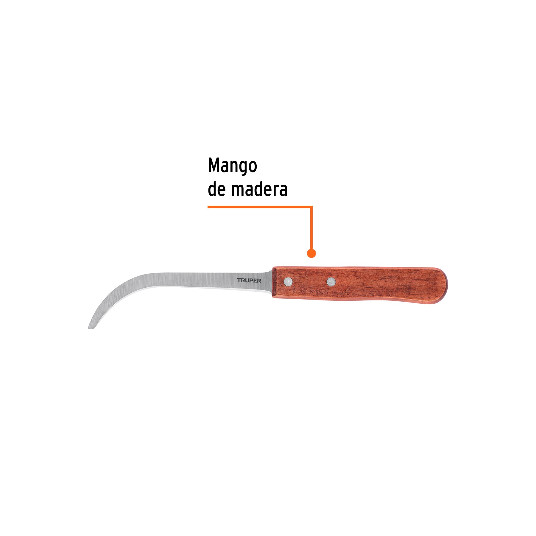Cuchillo bananero 5", TRUPER