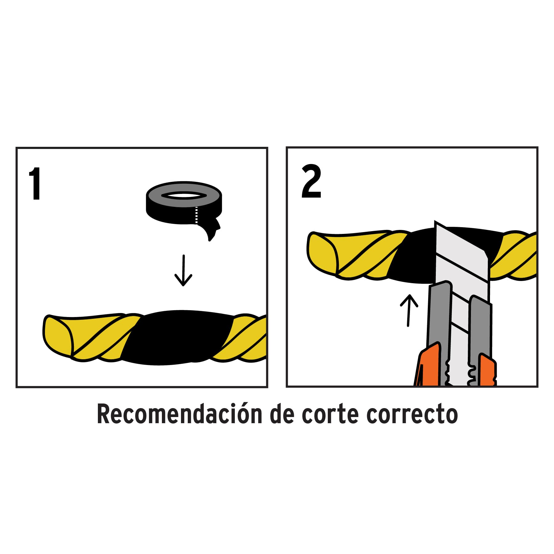 Kilo de cuerda amarilla de polipropileno 4mm, carrete 20 kg
