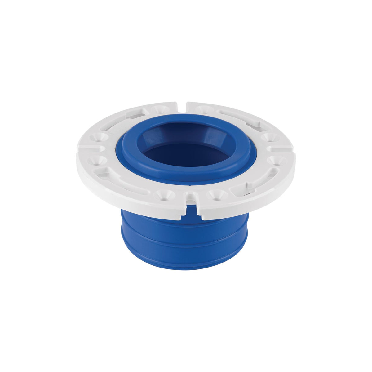 Brida con cuello flexible para WC, tubería de 4", FOSET