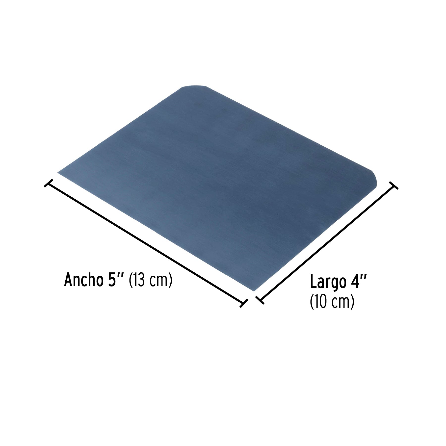 Cuña de 4" x 5" sin mango, bolsa con 20 piezas, PRETUL