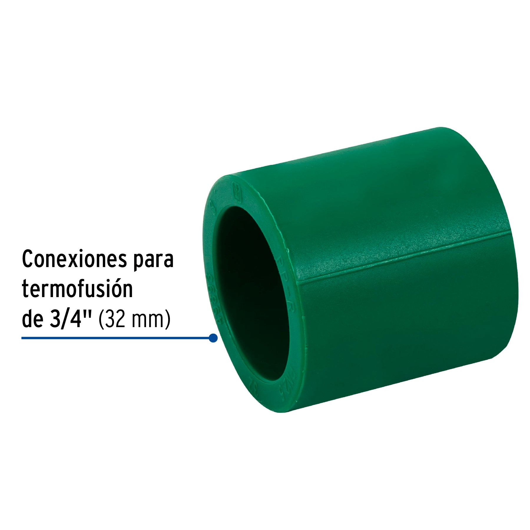 Cople de PPR, 1" (32mm), FOSET