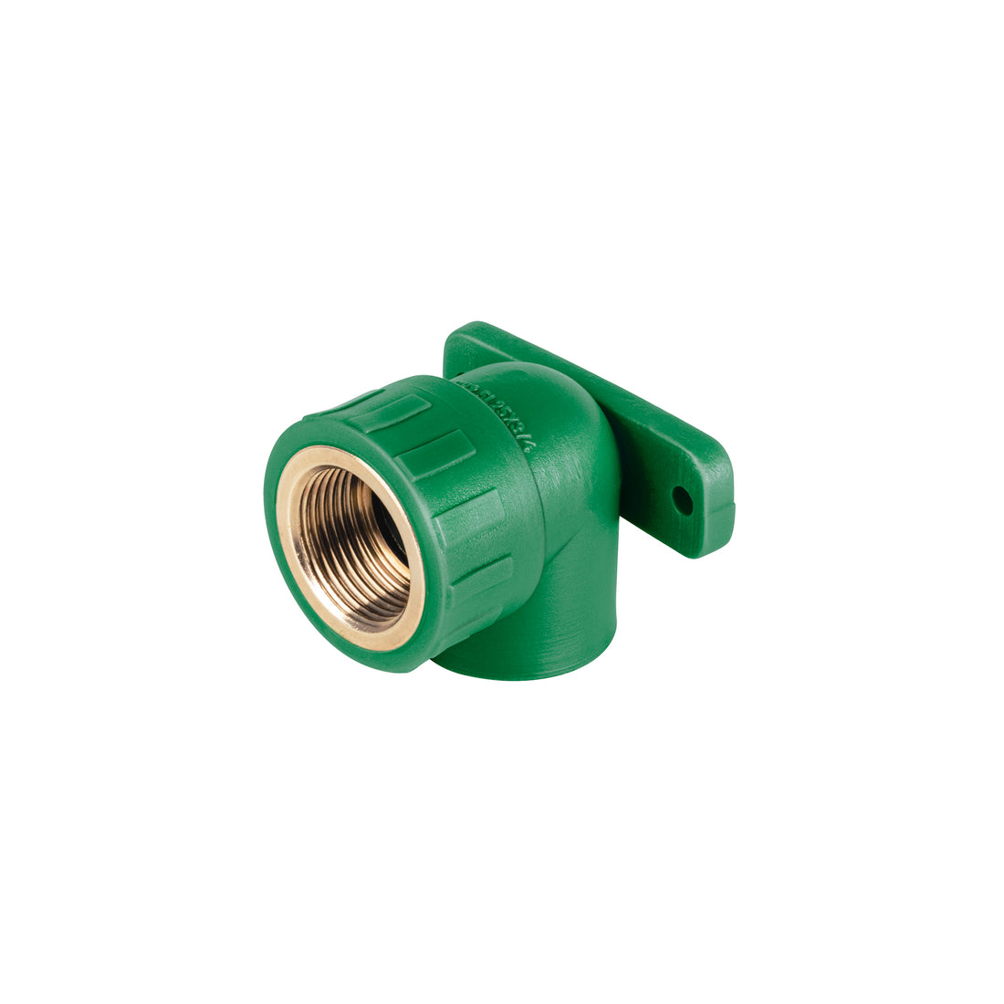 Codo oreja 90° PPR, 3/4", hembra con inserto metálico, FOSET