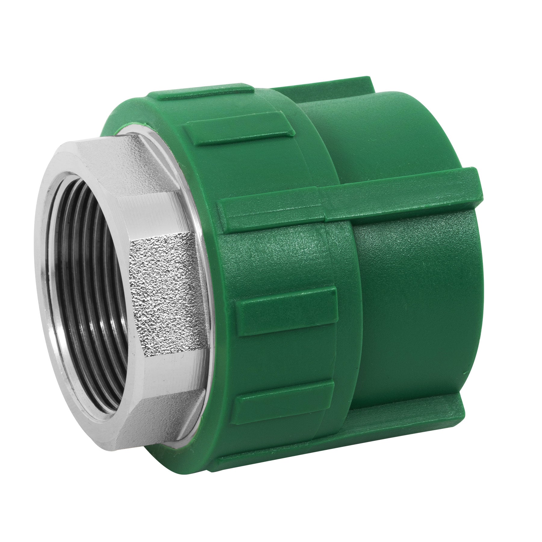 Adaptador PPR 1-1/2" hembra con inserto metálico, FOSET