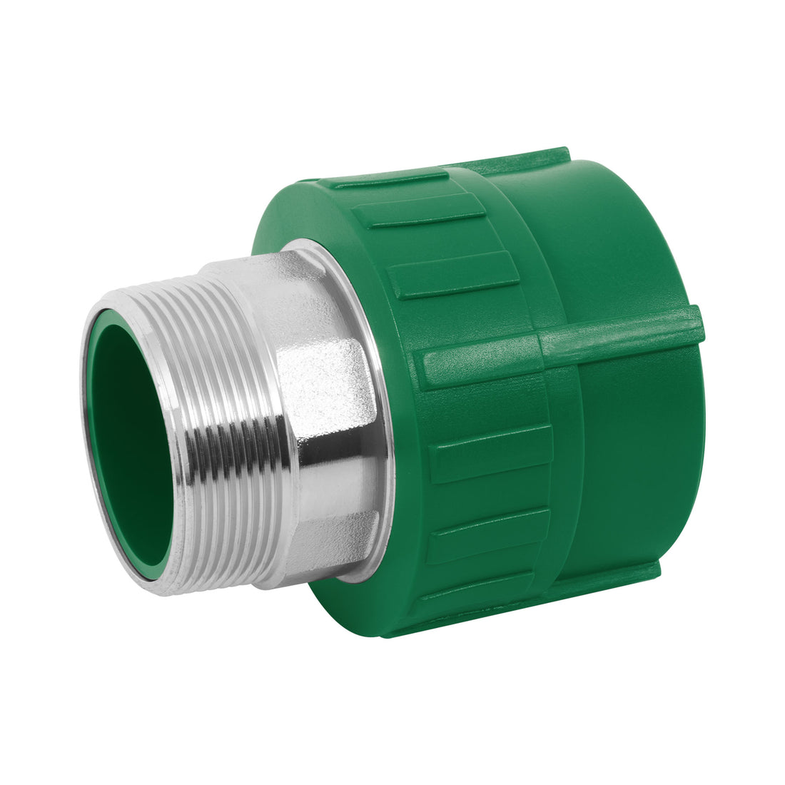 Adaptador PPR 2" macho con inserto metálico, FOSET
