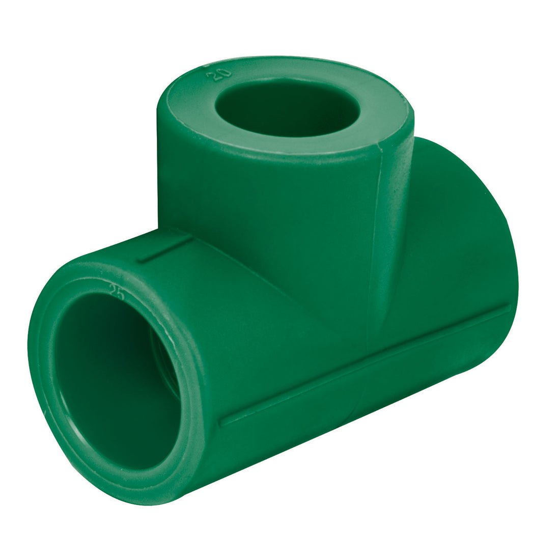 Tee reducida de PPR 3/4" x 1/2" x 1/2", FOSET