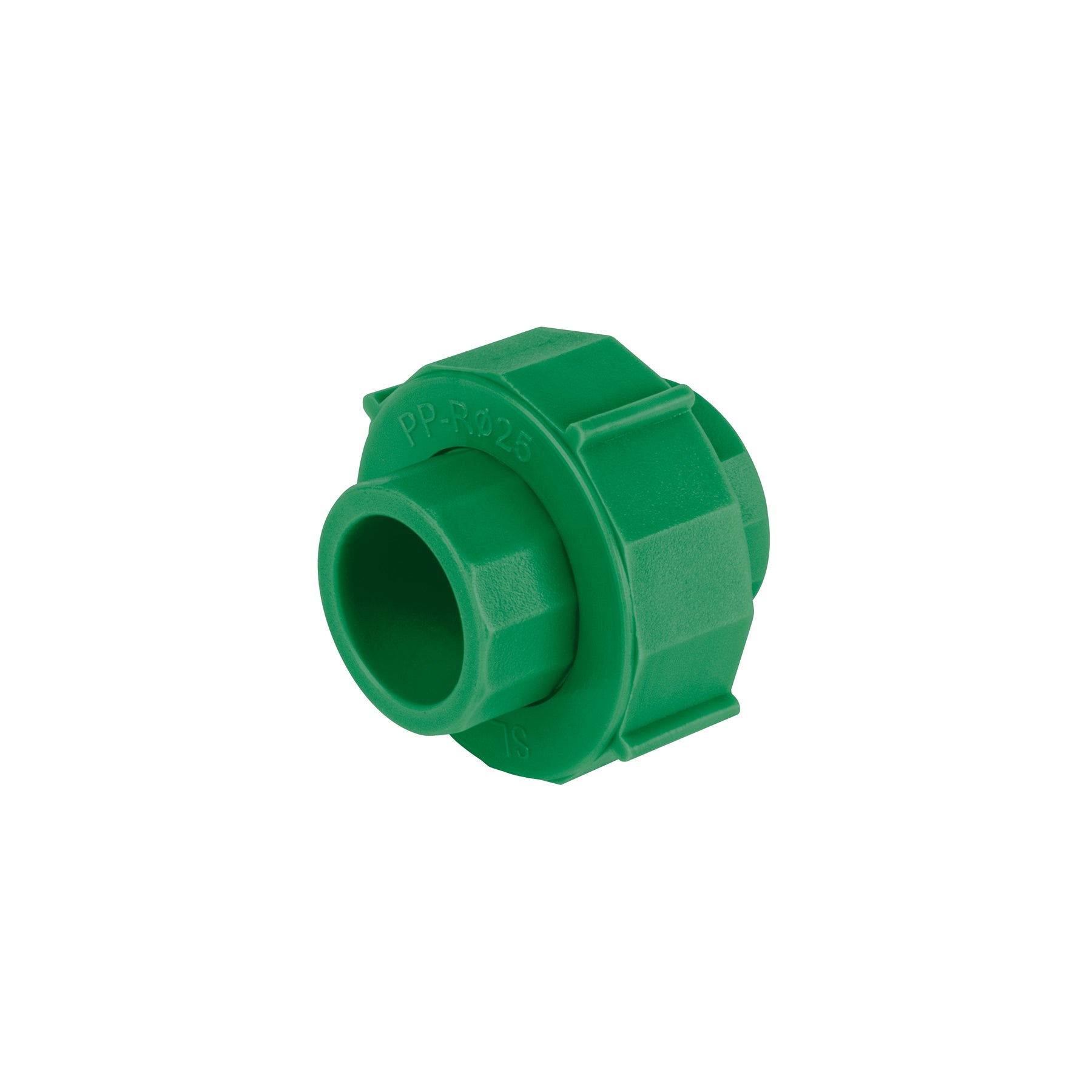 Tuerca unión PPR, plástica, 3/4", FOSET