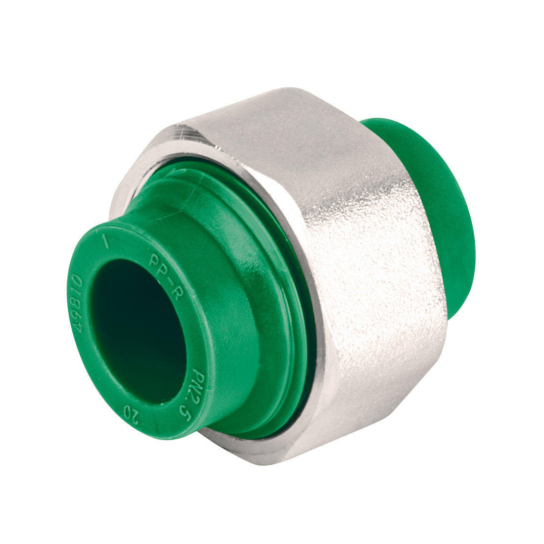 Tuerca unión PPR, tuerca latón, 1/2", FOSET
