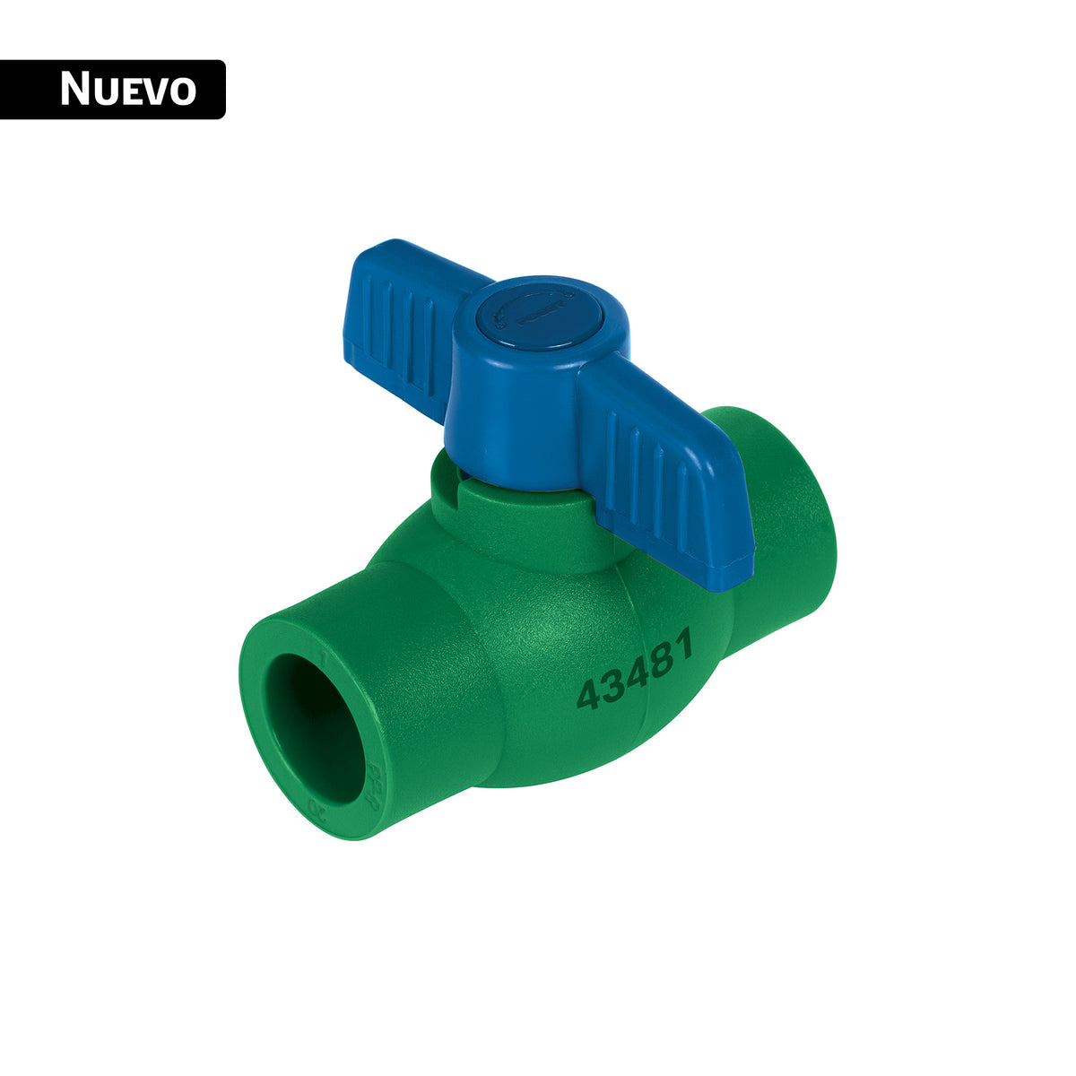 Válvula de bola PPR, 1/2" (20 mm), FOSET