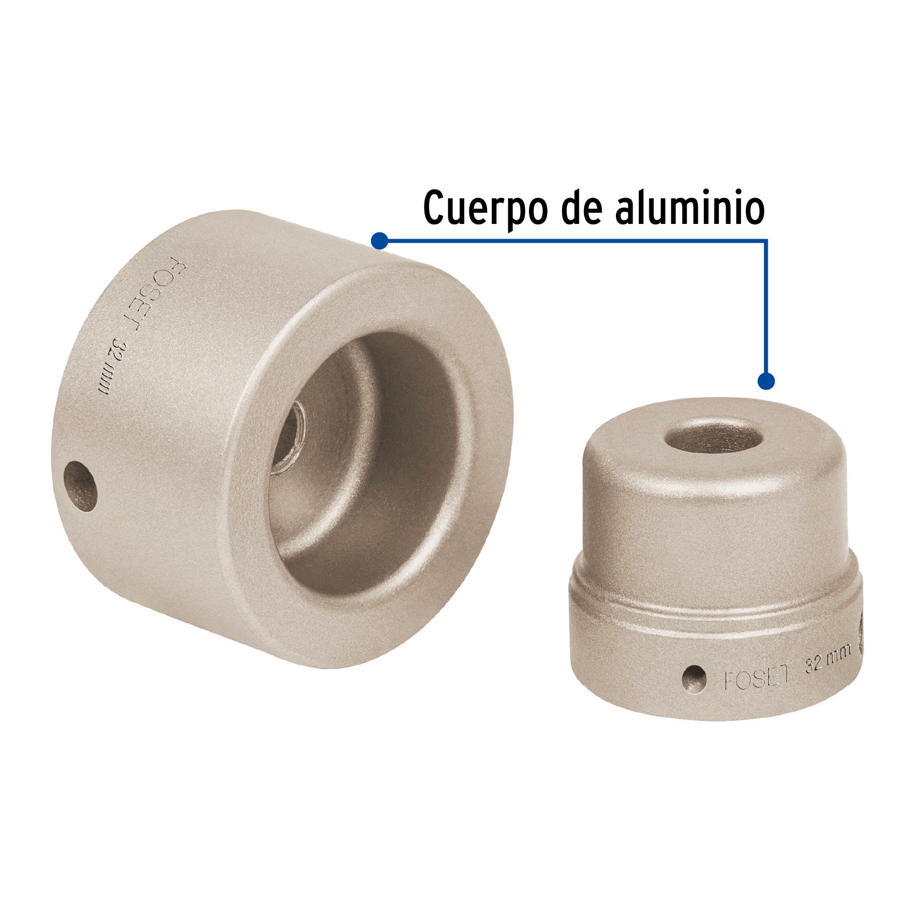 Dado para termofusora de 1" (32 mm), FOSET
