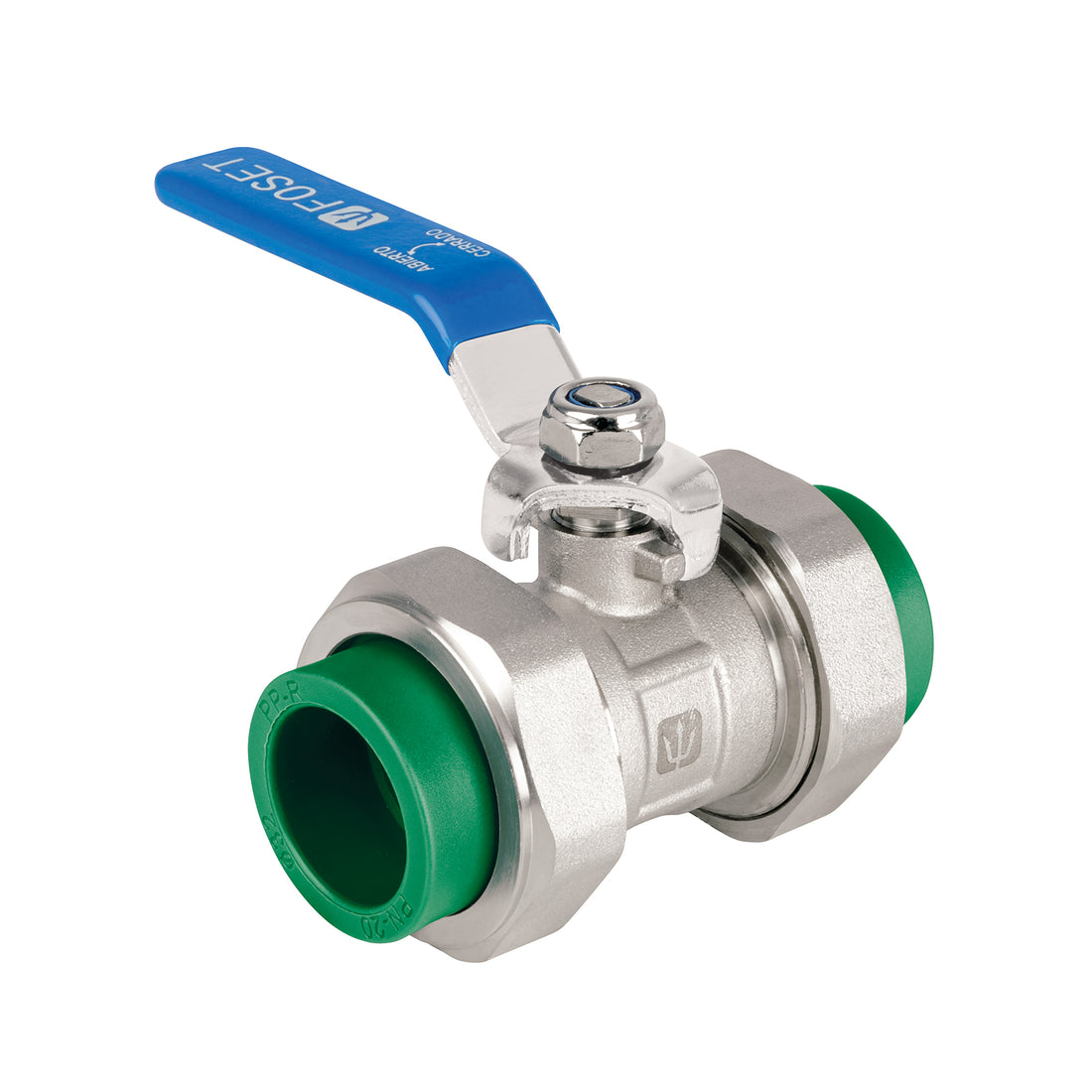 Válvula de esfera desmontable PPR, 1" (32mm), FOSET