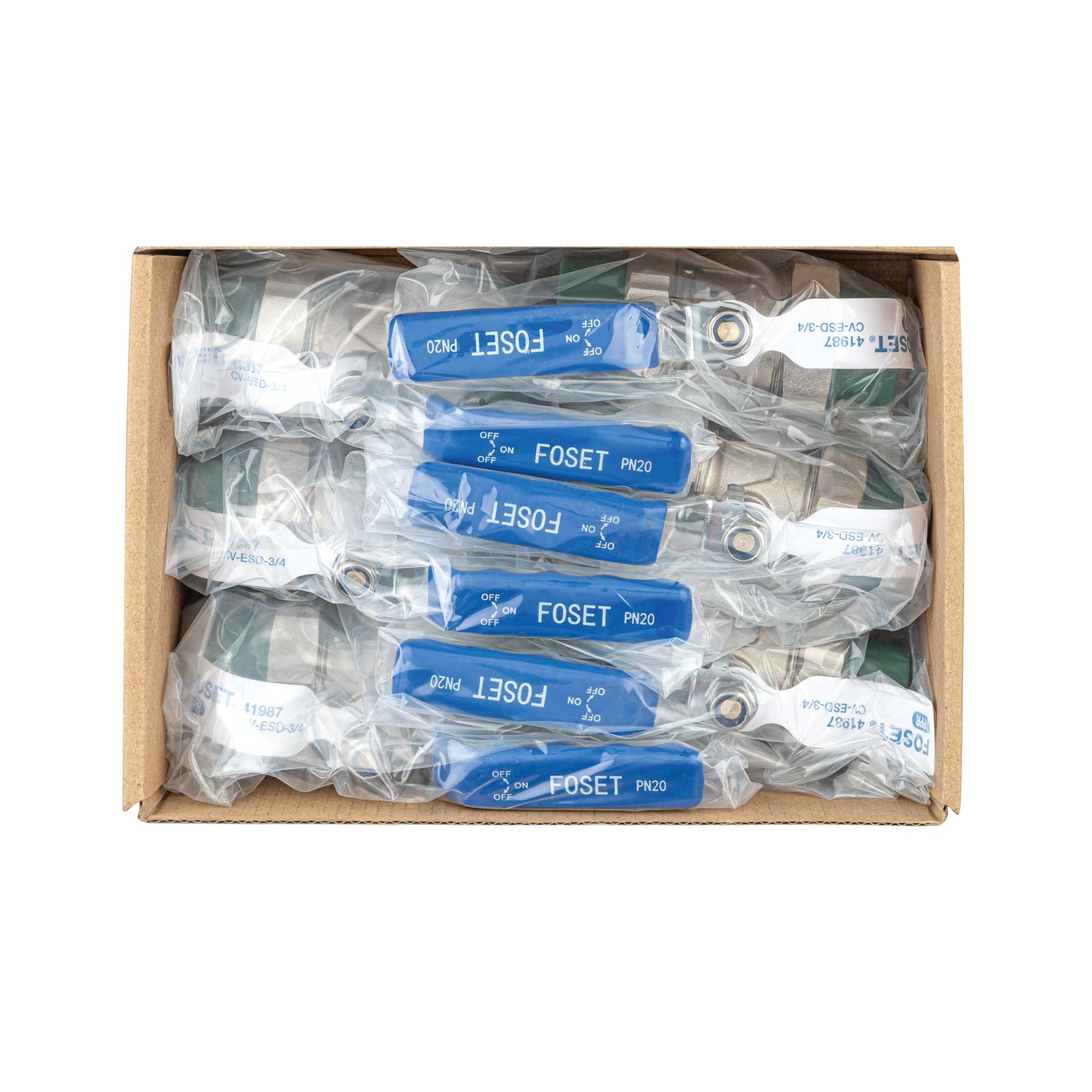 Válvula de esfera desmontable PPR, 3/4" (25mm), FOSET