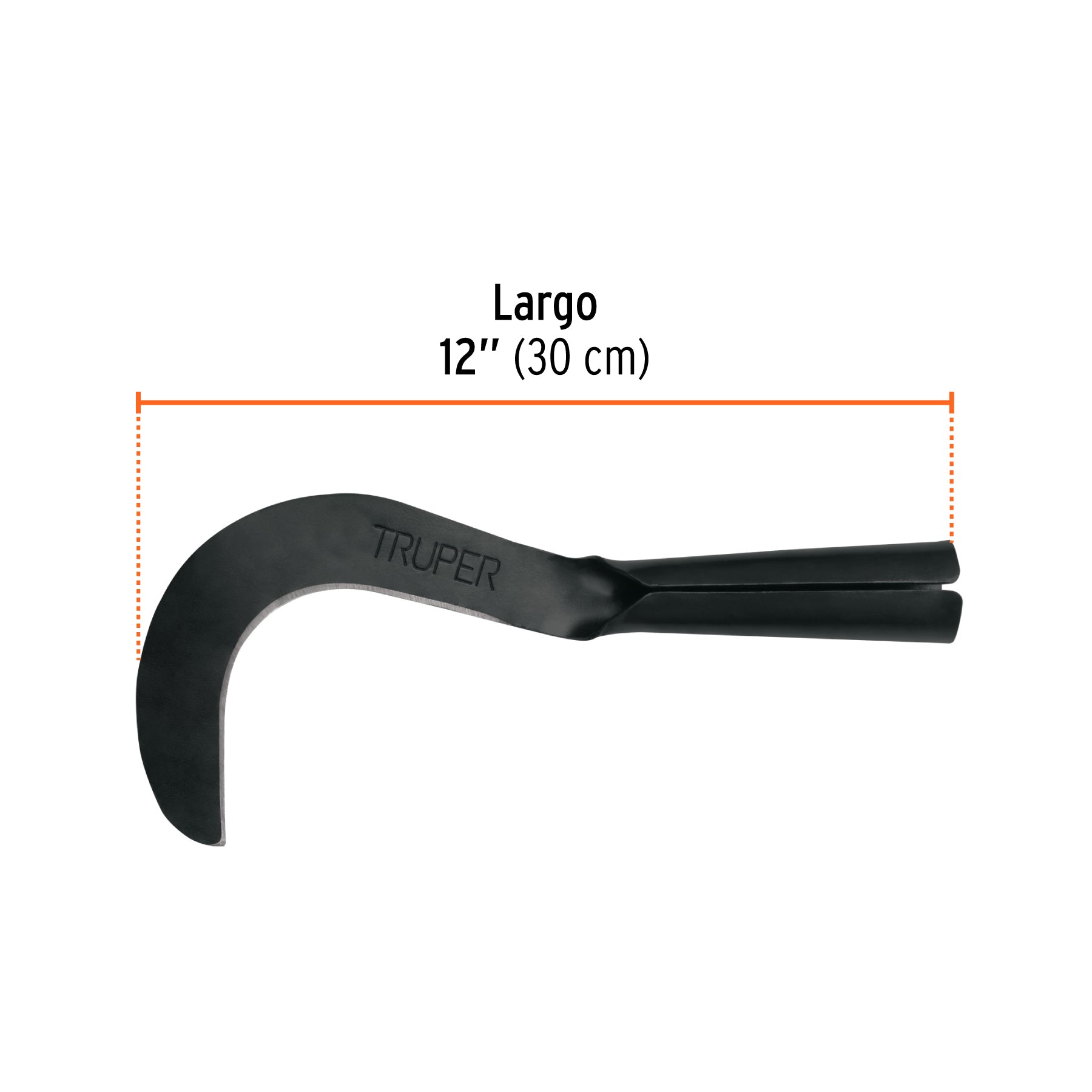 Cazanga 12", sin mango, TRUPER