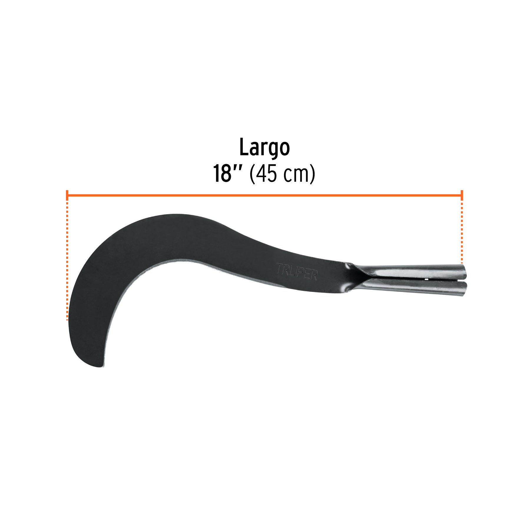 Cazanga 18", sin mango, TRUPER