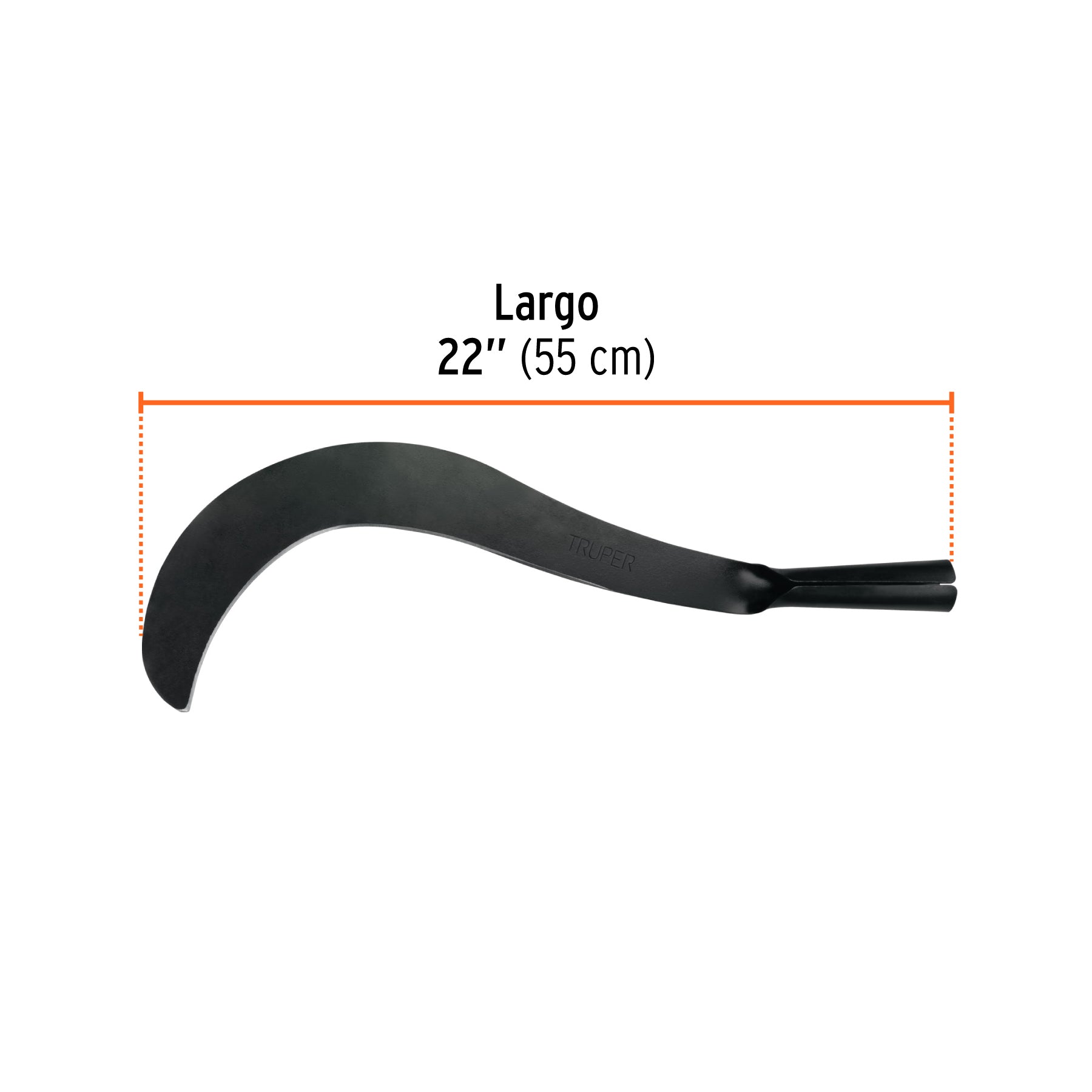 Cazanga 22", sin mango, TRUPER
