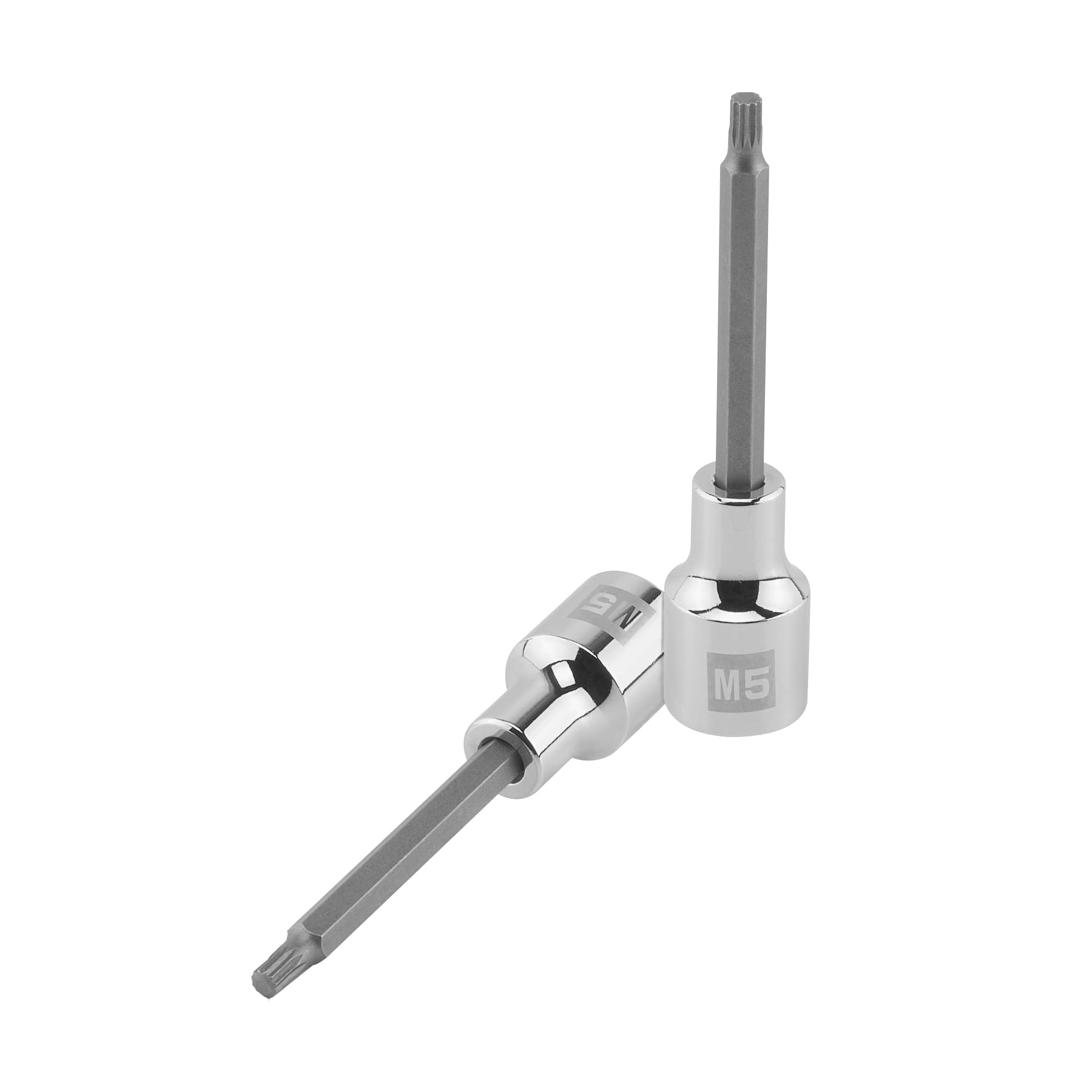 Dado punta larga bristol M5, cuadro 1/2", TRUPER