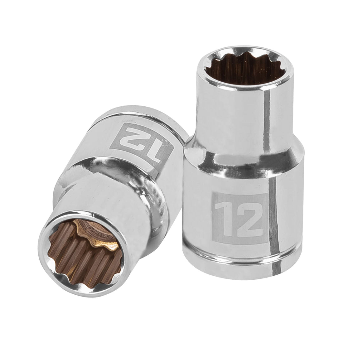 Dado de 12 mm, 12 puntas, cuadro 1/2", TRUPER
