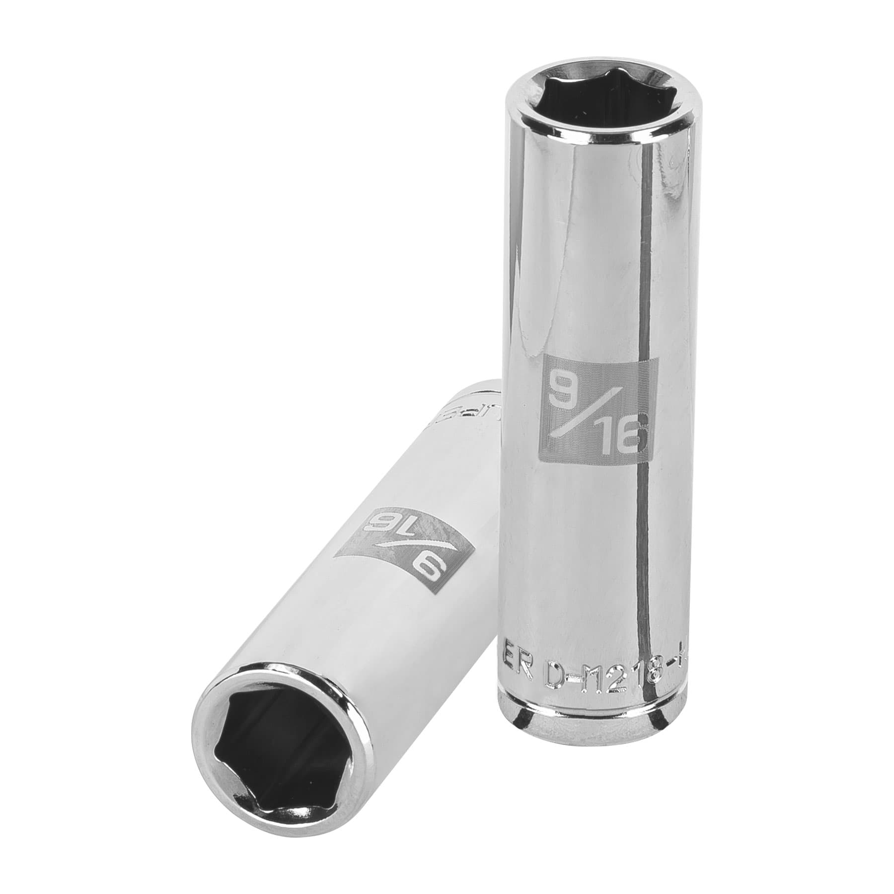 Dado largo de 9/16", 6 puntas, cuadro 1/2", TRUPER