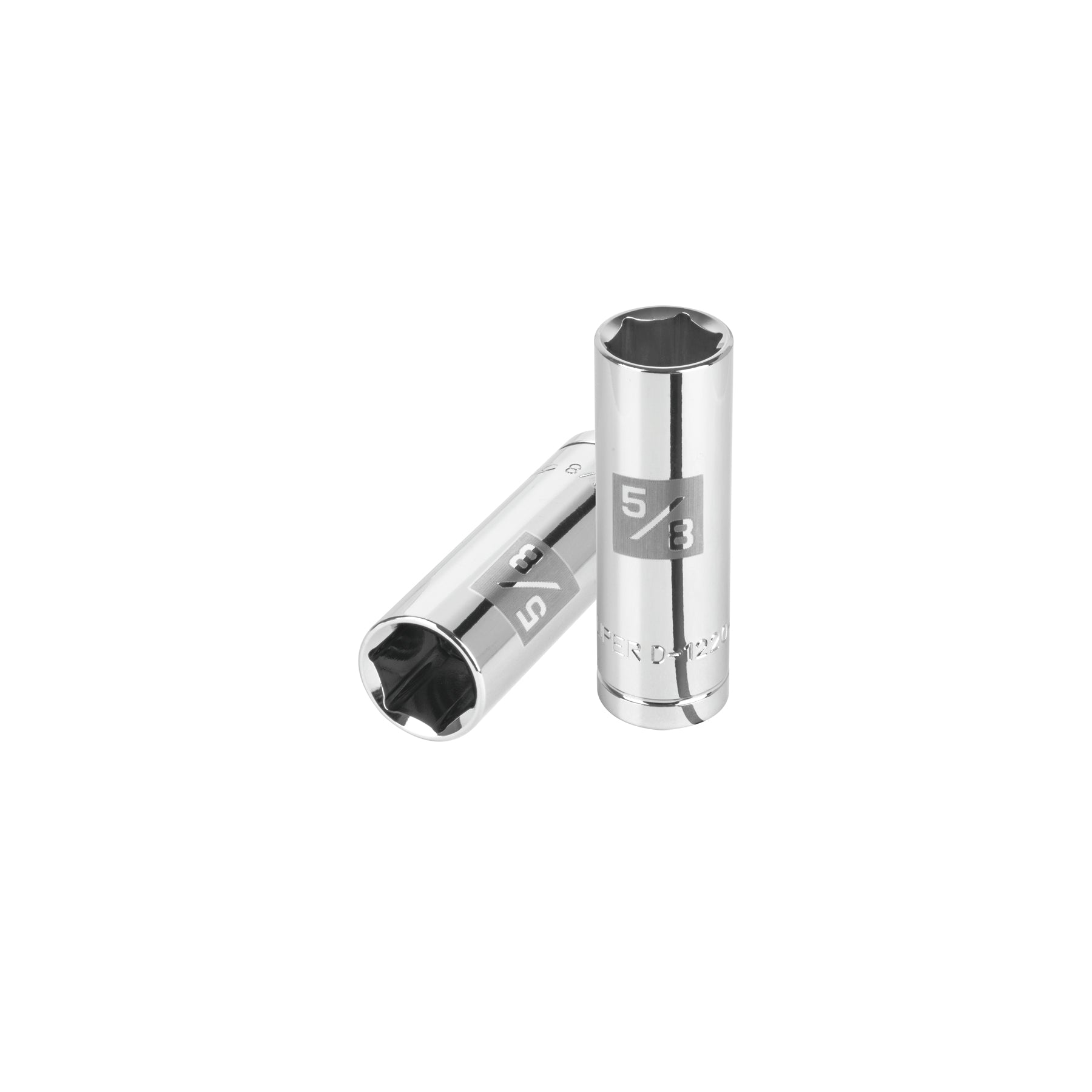 Dado largo para bujía de 5/8", 6 puntas, cuadro de 1/2"