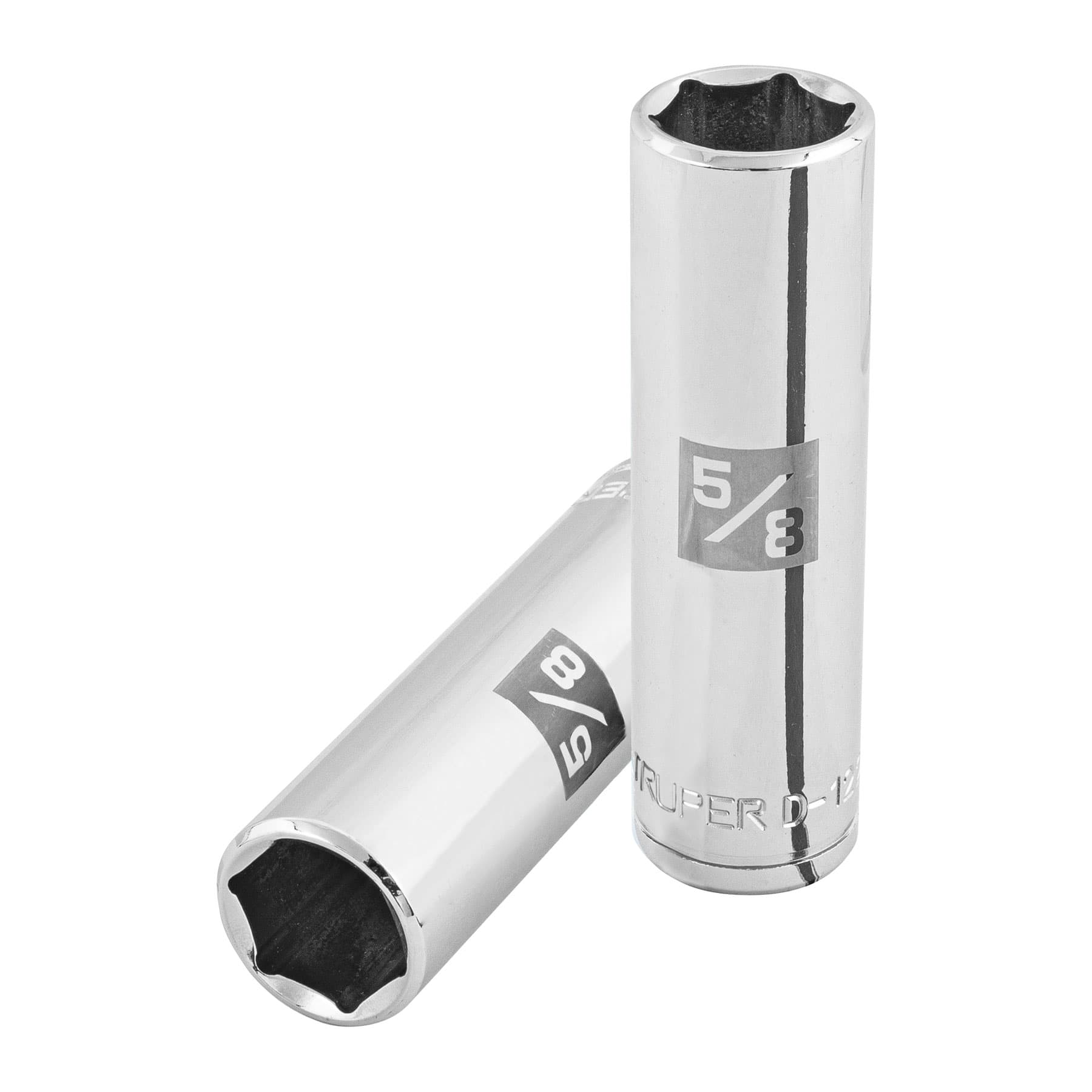Dado largo de 5/8", 6 puntas, cuadro 1/2", TRUPER