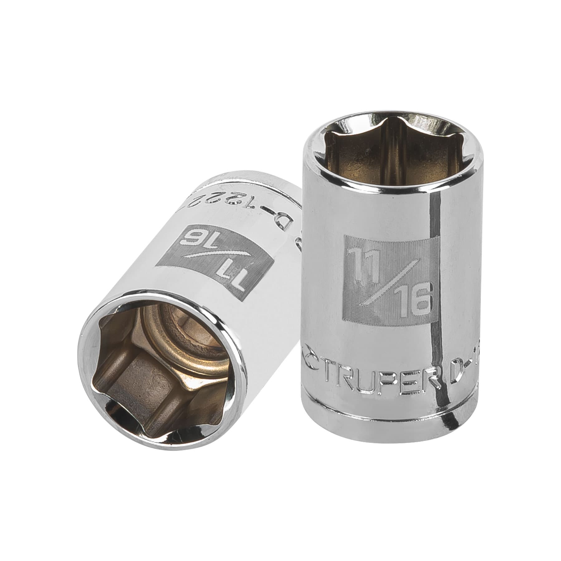 Dado de 11/16", 6 puntas, cuadro 1/2", TRUPER