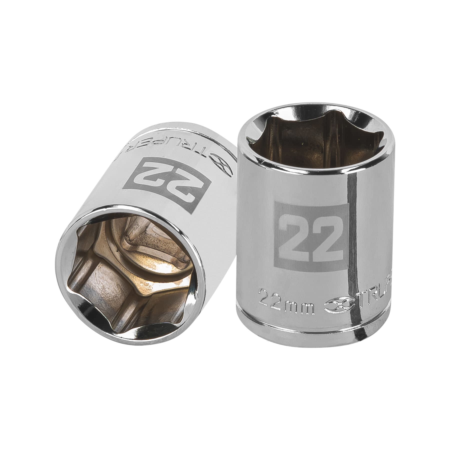 Dado de 22 mm, 6 puntas, cuadro 1/2", TRUPER