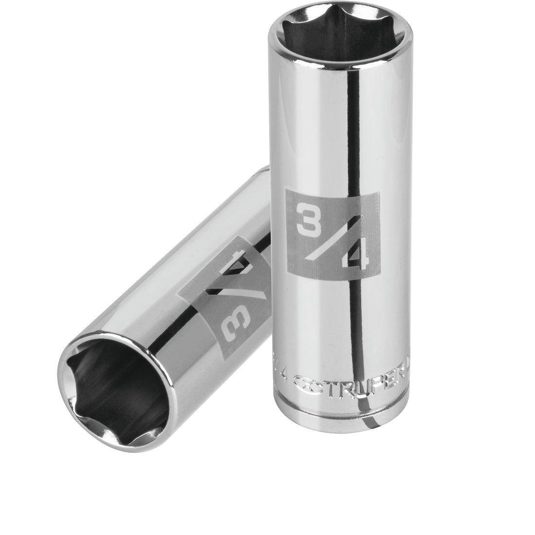 Dado largo de 3/4", 6 puntas, cuadro 1/2", TRUPER