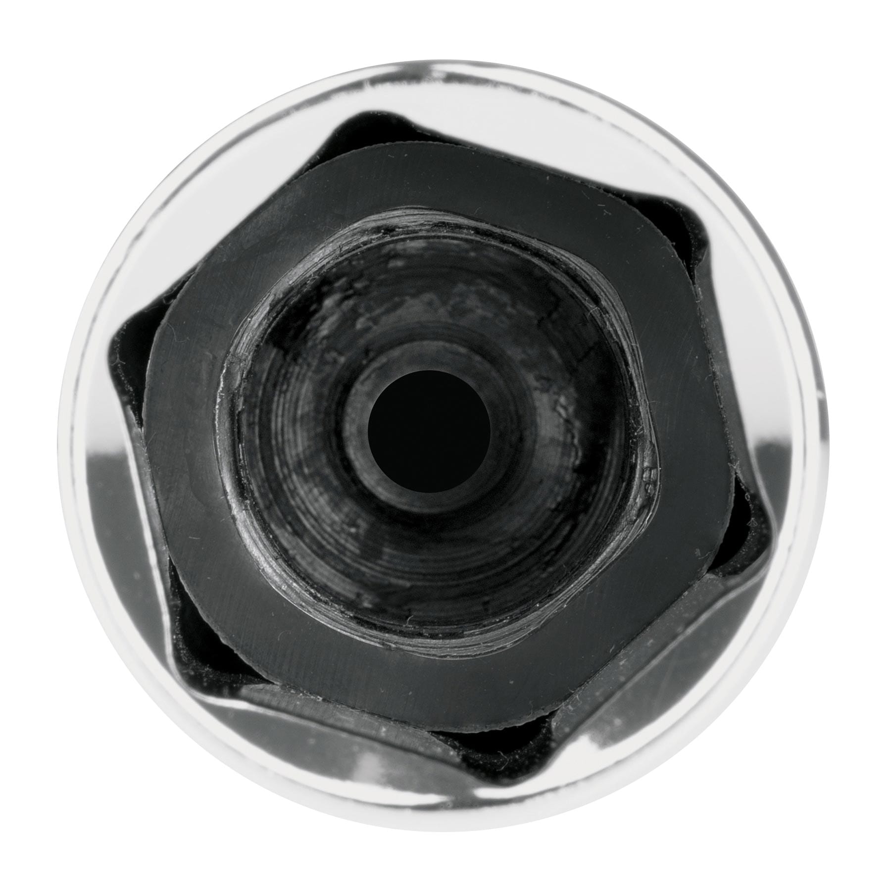 Dado largo para bujía de 13/16", 6 puntas, cuadro 1/2"