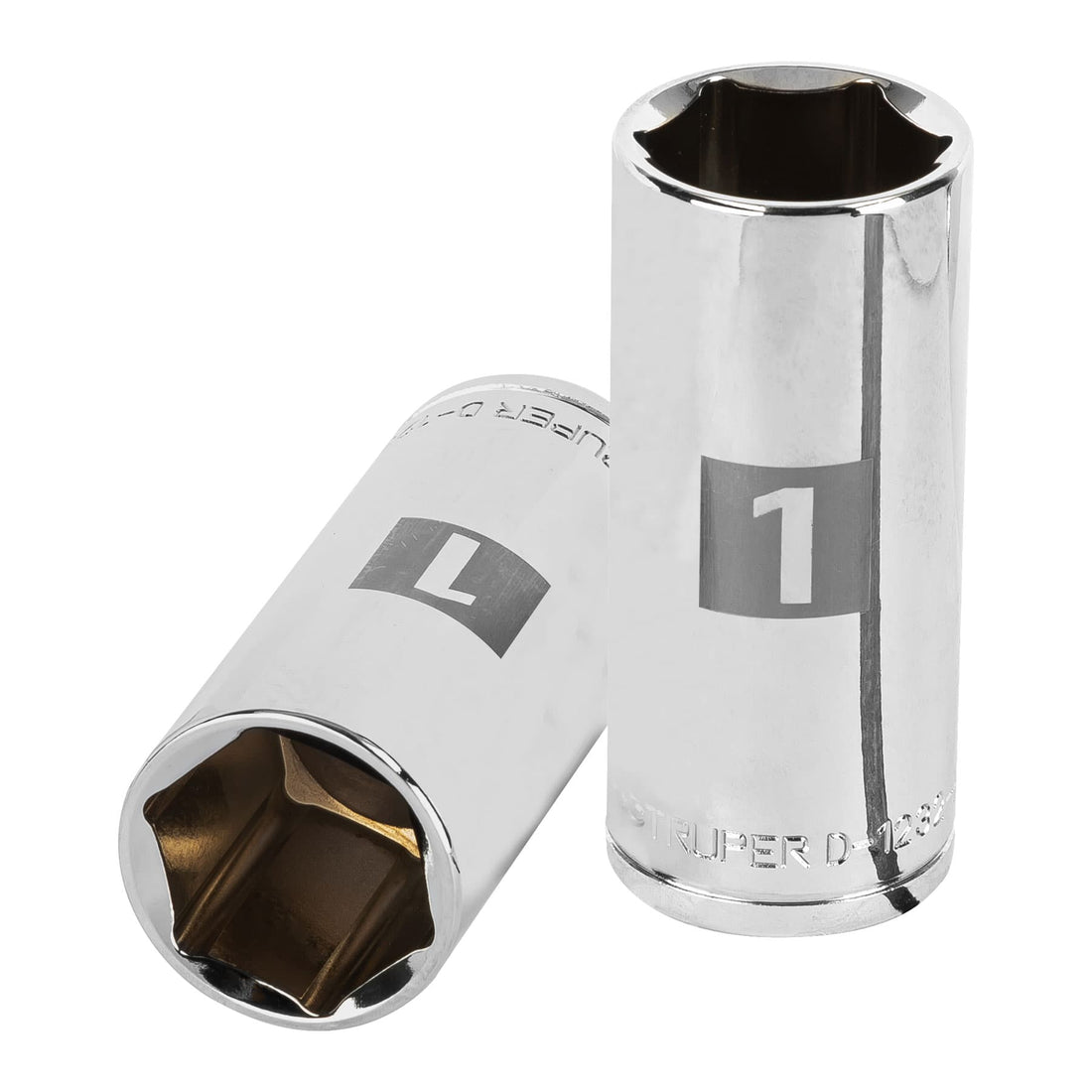 Dado largo de 1", 6 puntas, cuadro 1/2", TRUPER