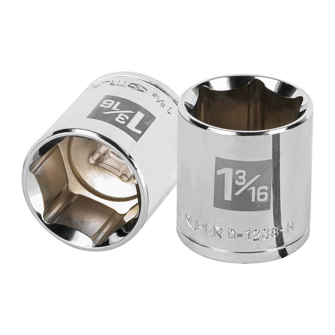 Dado de 1-3/16", 6 puntas, cuadro 1/2", TRUPER