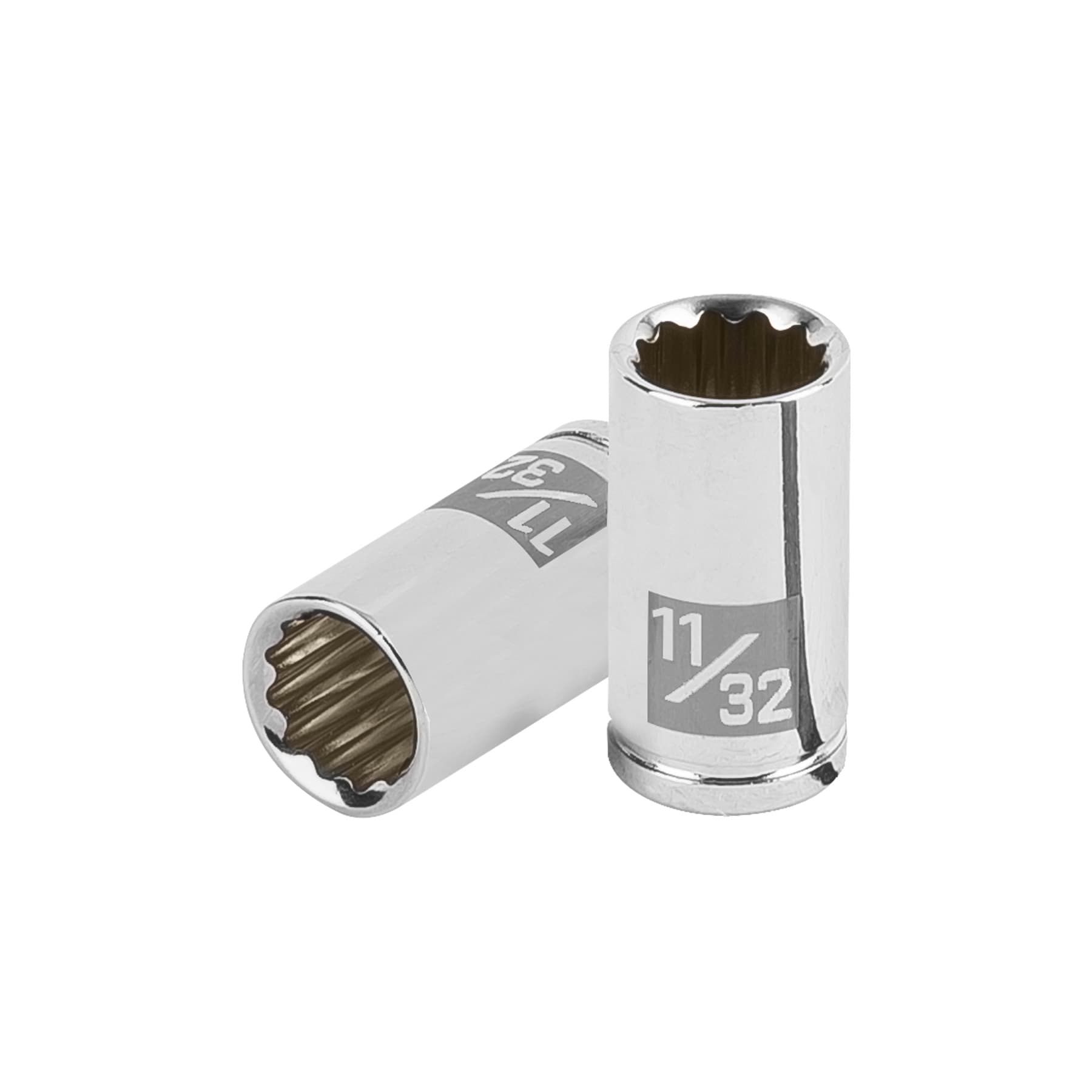 Dado de 11/32", 12 puntas, cuadro 1/4", TRUPER