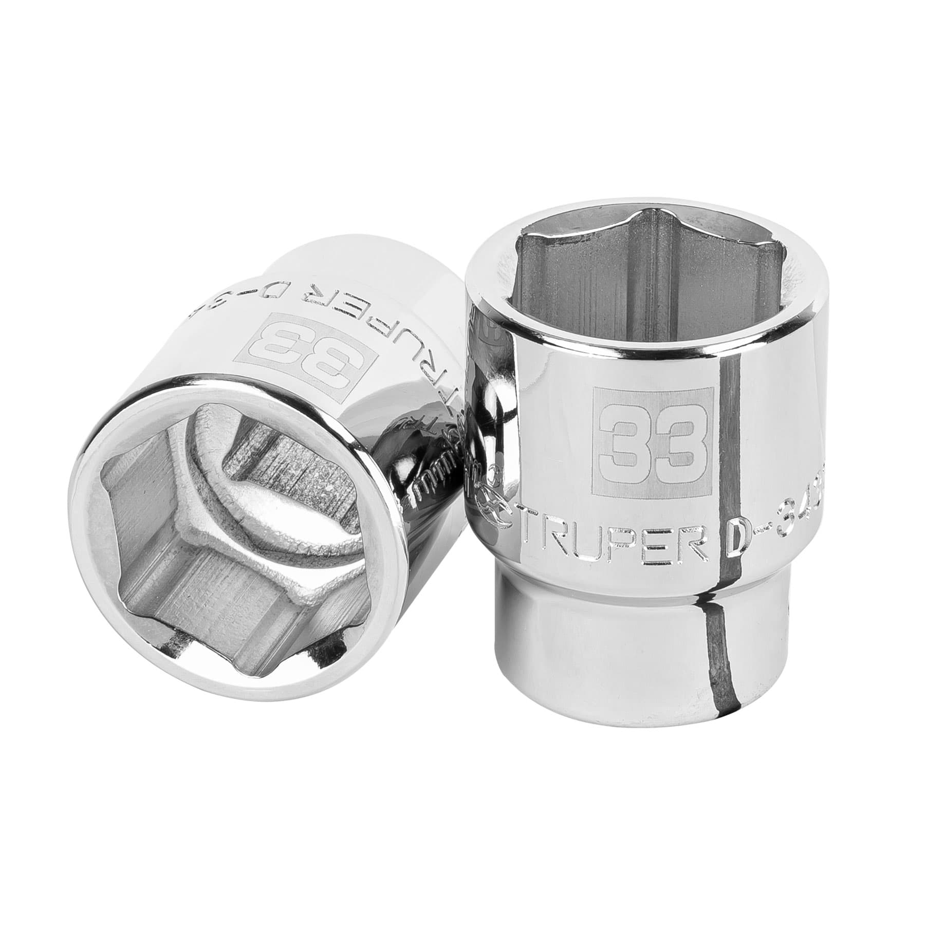 Dado de 33 mm, 6 puntas, cuadro 3/4", TRUPER