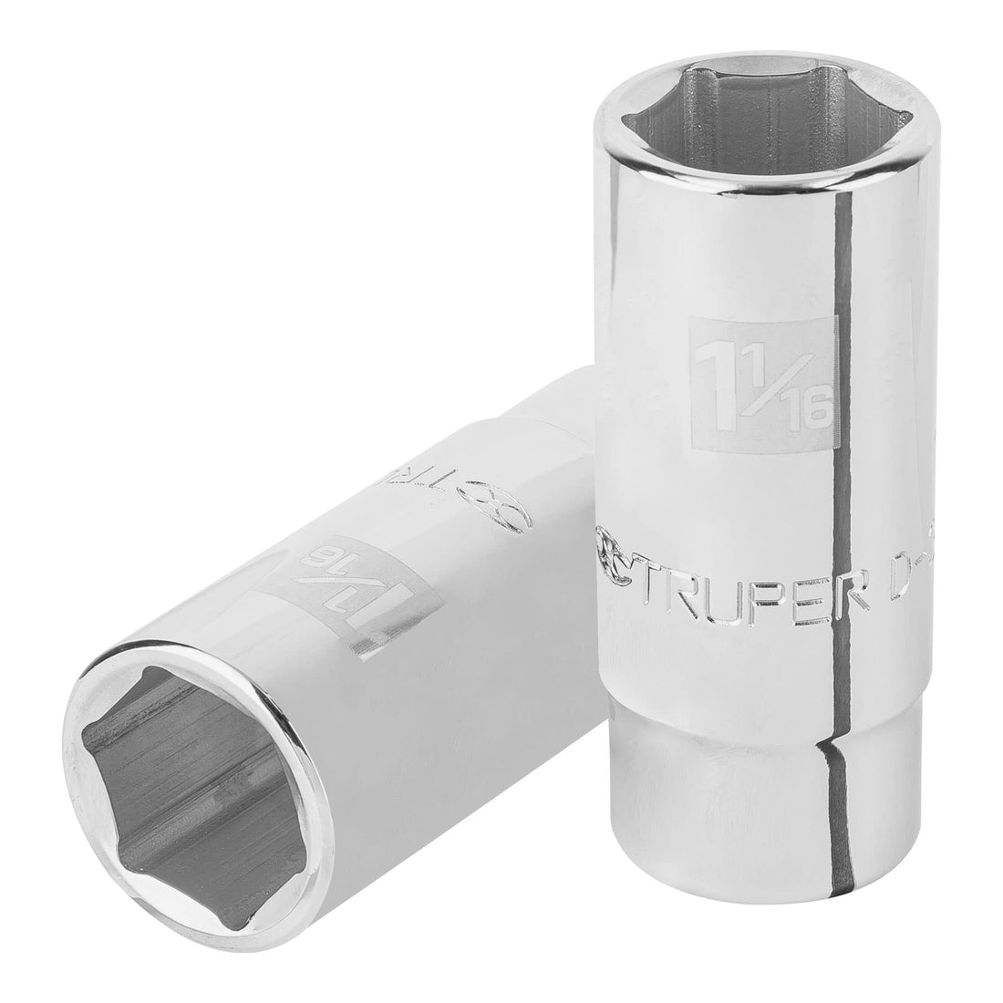 Dado largo de 1-1/16", 6 puntas, cuadro 3/4", TRUPER