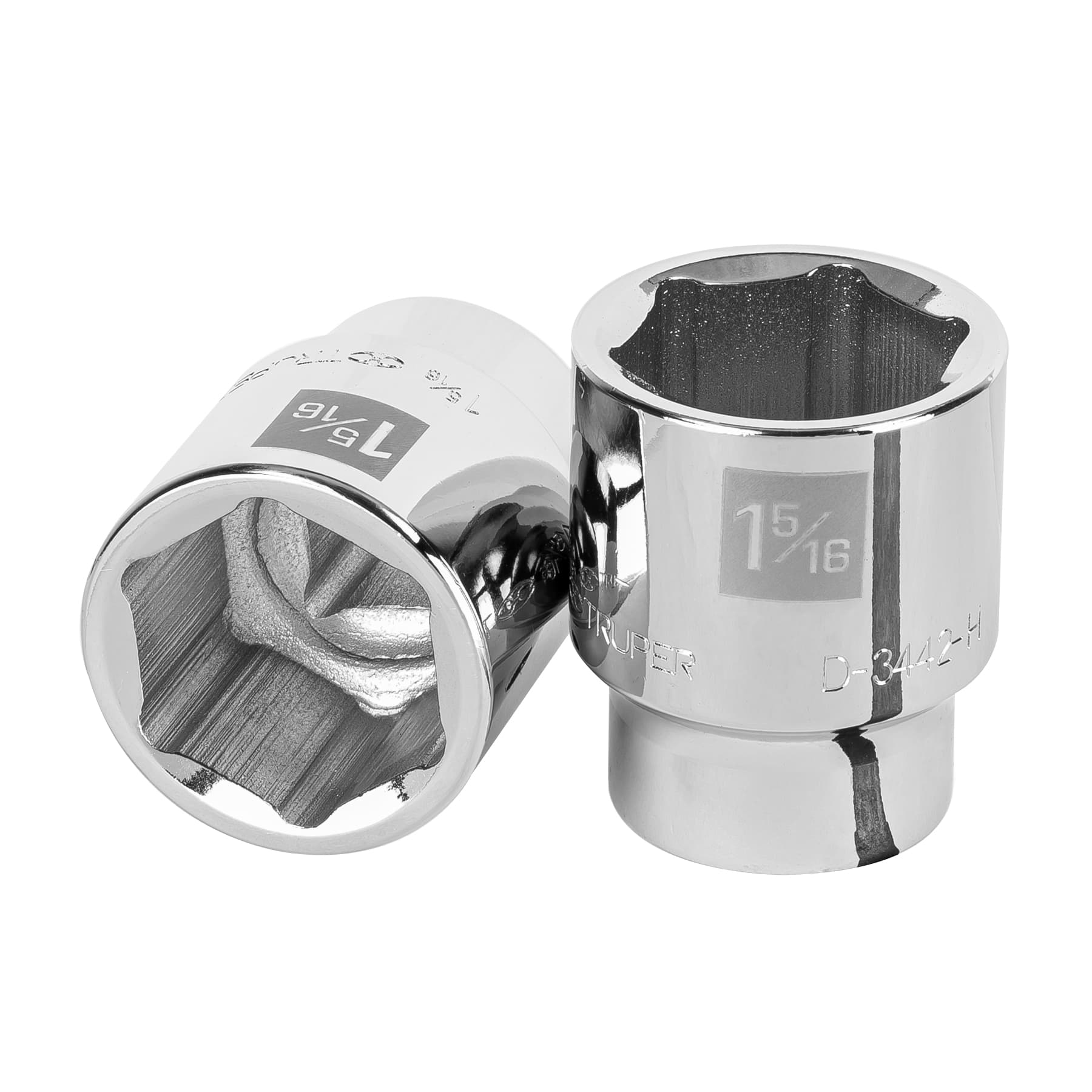 Dado de 1-5/16", 6 puntas, cuadro 3/4", TRUPER