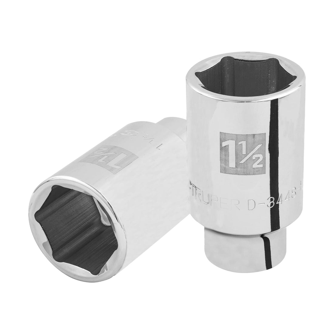 Dado largo de 1-1/2", 6 puntas, cuadro 3/4", TRUPER