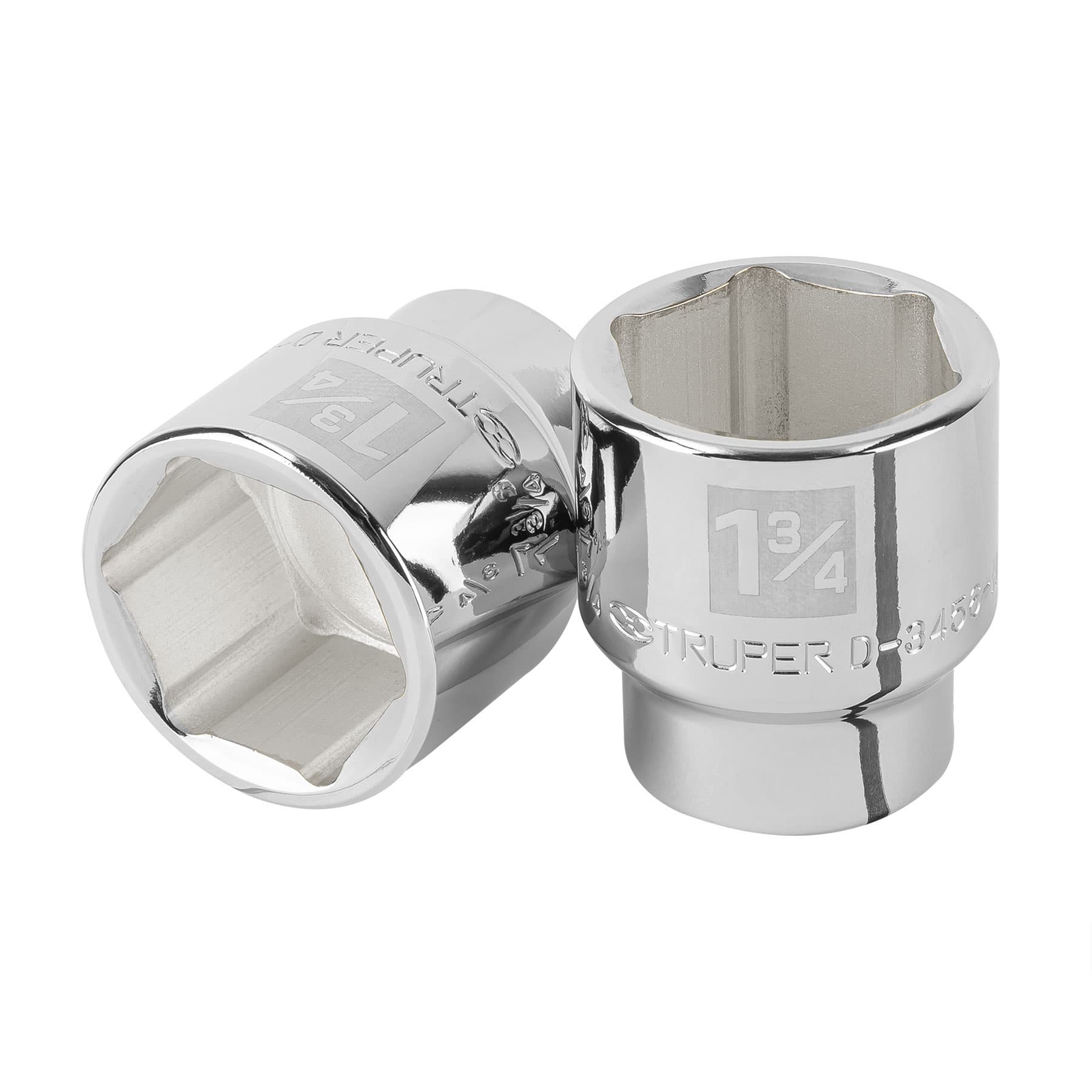 Dado de 1-3/4", 6 puntas, cuadro 3/4", TRUPER