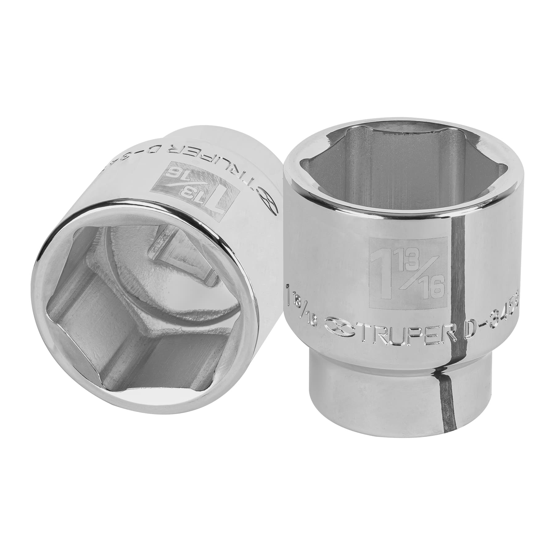Dado de 1-13/16", 6 puntas, cuadro 3/4", TRUPER