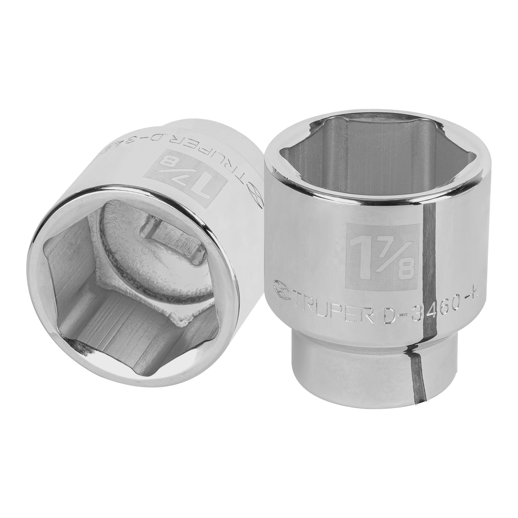 Dado de 1-7/8", 6 puntas, cuadro 3/4", TRUPER