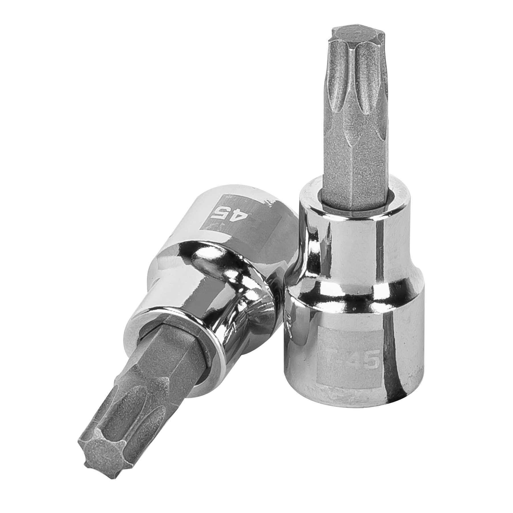 Dado punta torx T-45, cuadro 3/8", TRUPER