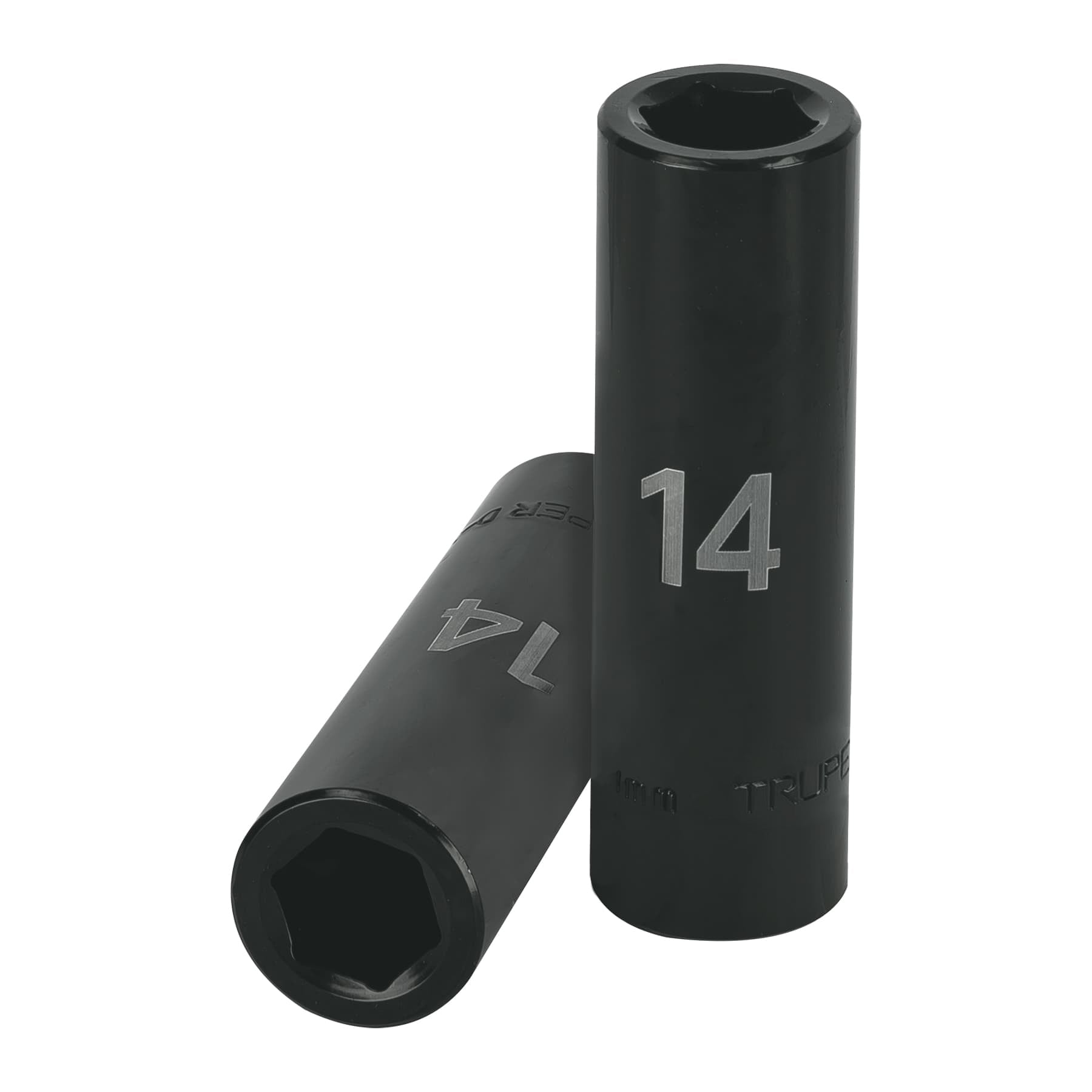 Dado largo cuadro 1/2" de impacto 6 puntas de 14 mm, TRUPER