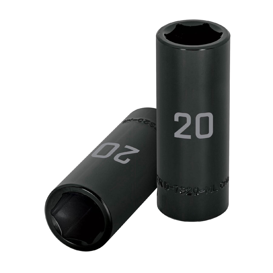 Dado largo cuadro 1/2" de impacto 6 puntas de 20 mm, TRUPER