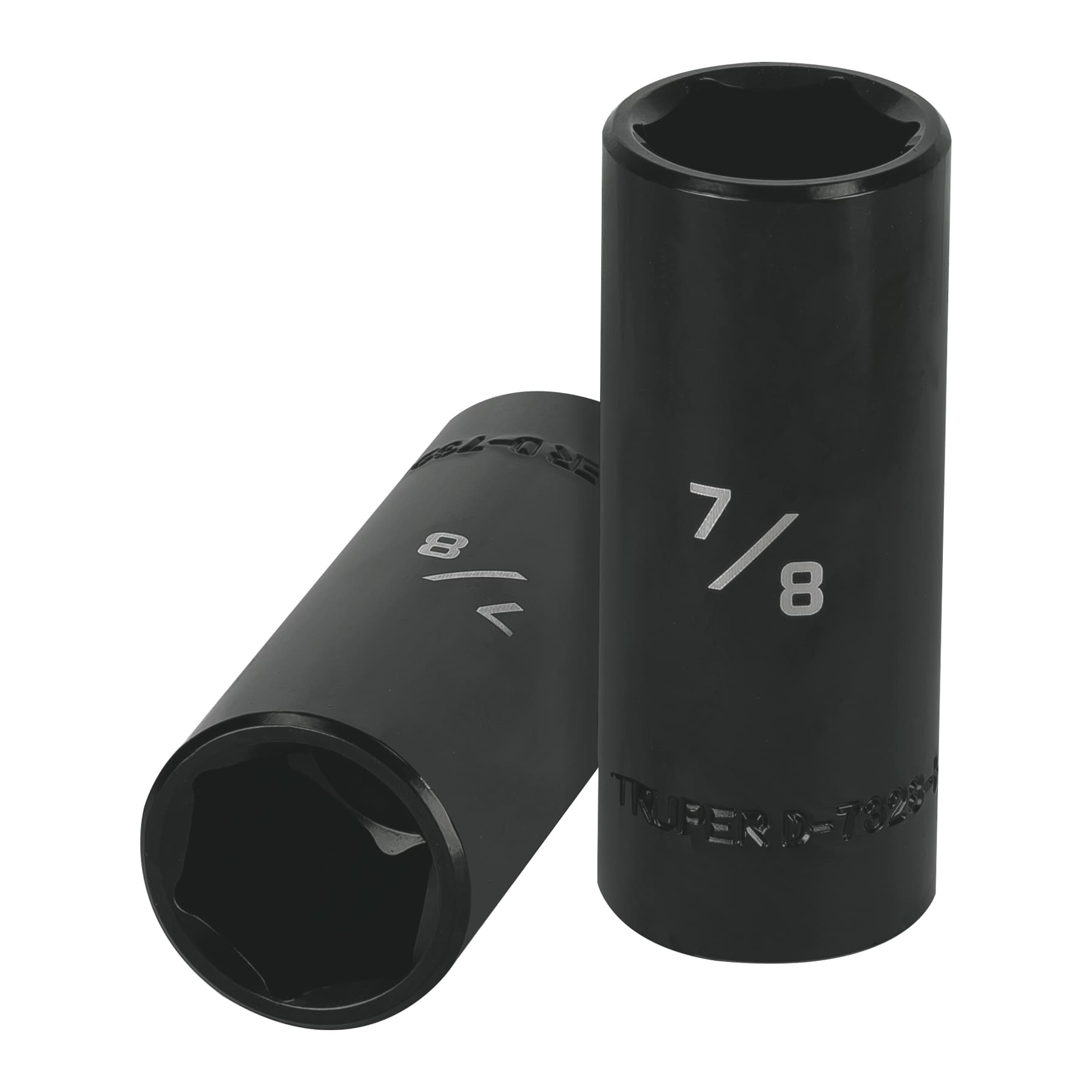 Dado largo impacto de 7/8", 6 puntas, cuadro 1/2", TRUPER