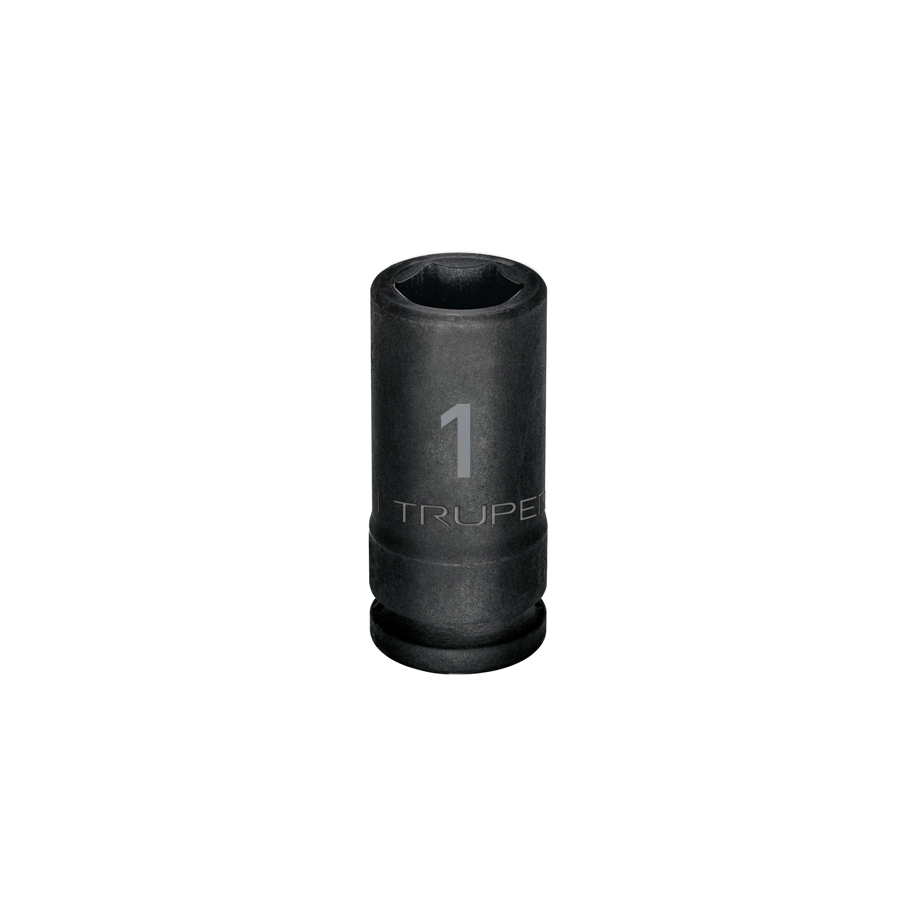 Dado largo de impacto de 1", 6 puntas, cuadro 3/4", TRUPER