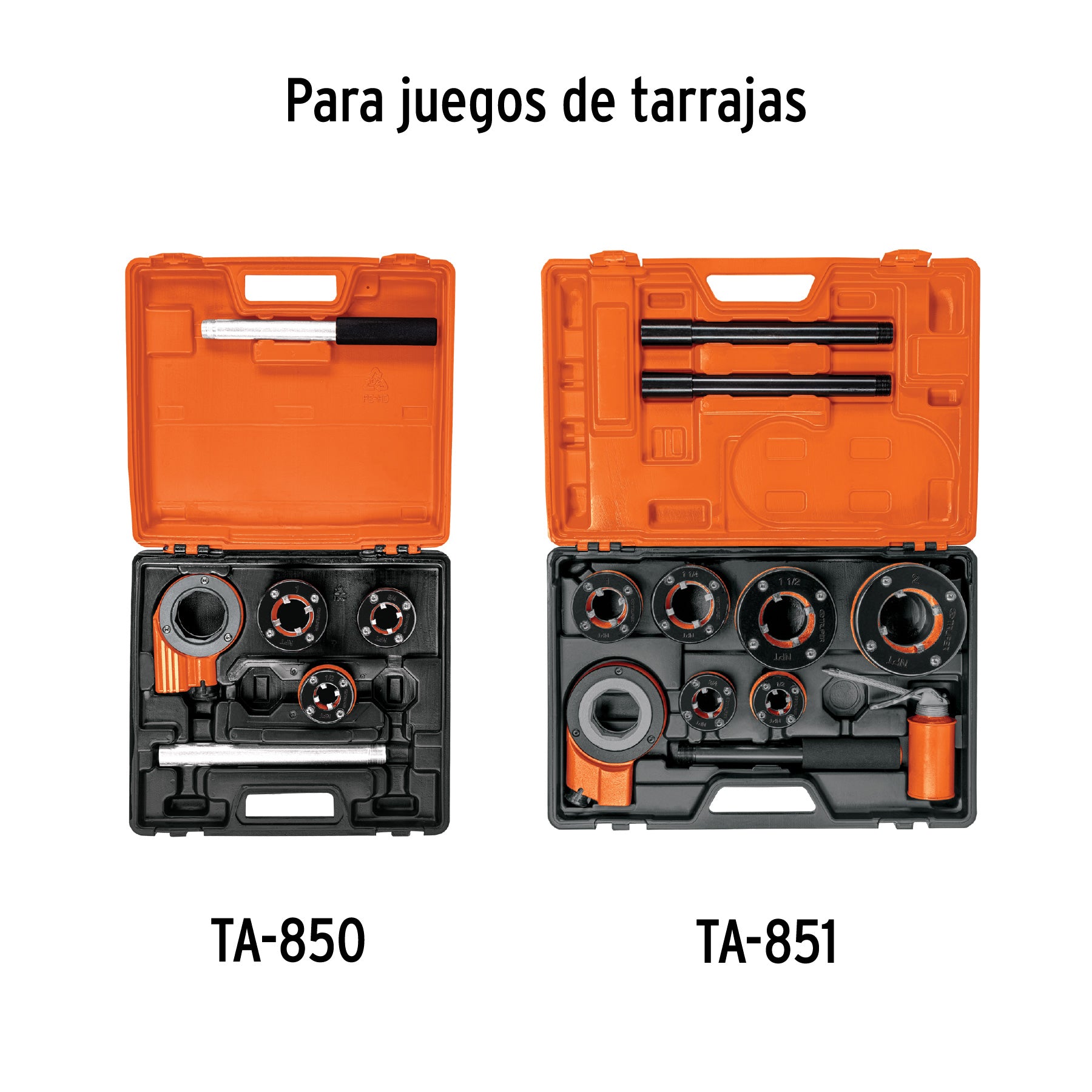 Dado 1" para tarrajas TA-850 y TA-851, TRUPER