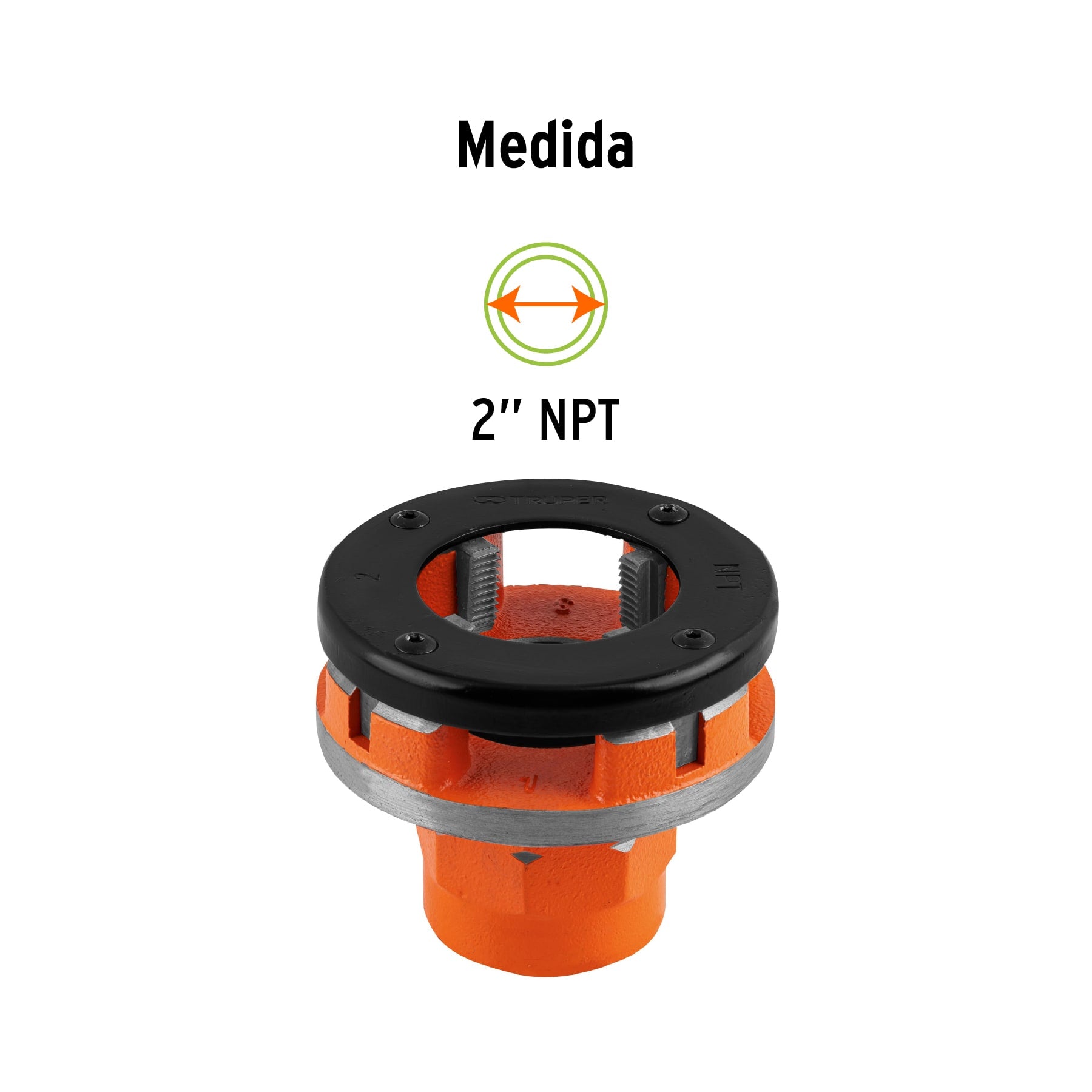 Dado 2" para tarrajas TA-850 y TA-851, TRUPER
