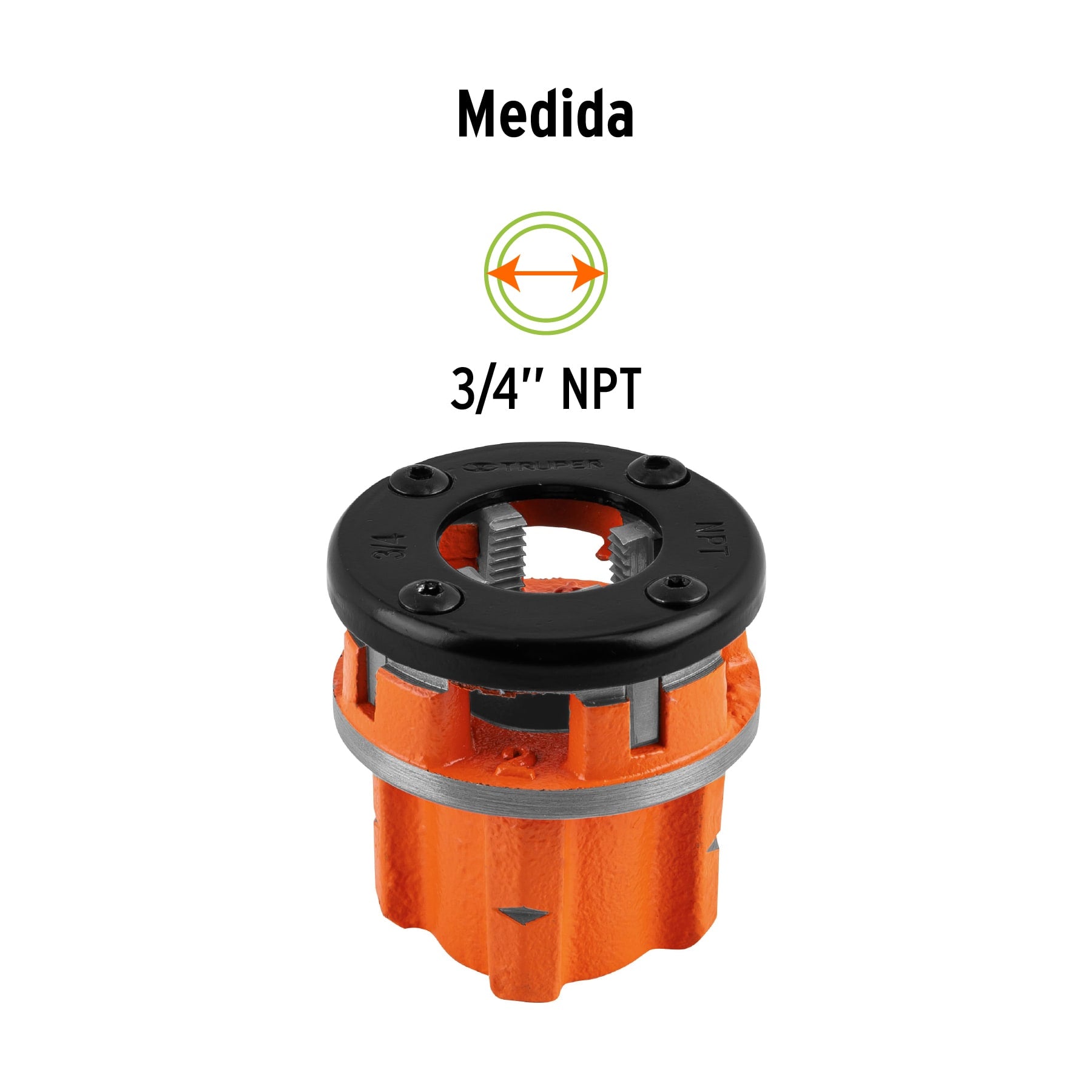 Dado 3/4" para tarrajas TA-850 y TA-851, TRUPER